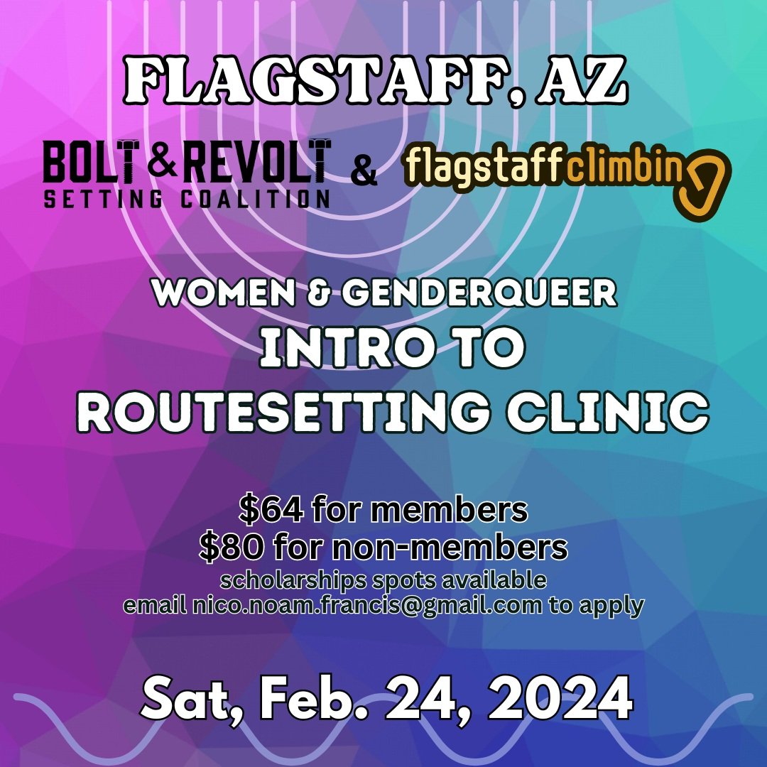 Flagstaff Climbing Intro to Setting Clinic 101