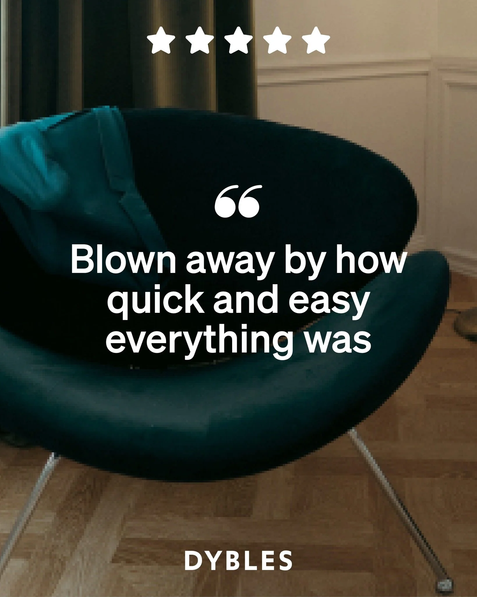 Thank you Dan for the ⭐️⭐️⭐️⭐️⭐️ @googleuk review 🙏🏽🥰

&quot;Honestly blown away by how quick and easy everything was with Dybles! From the first viewing with Jack (who was really friendly and informative) to getting everything sorted with Abbie i