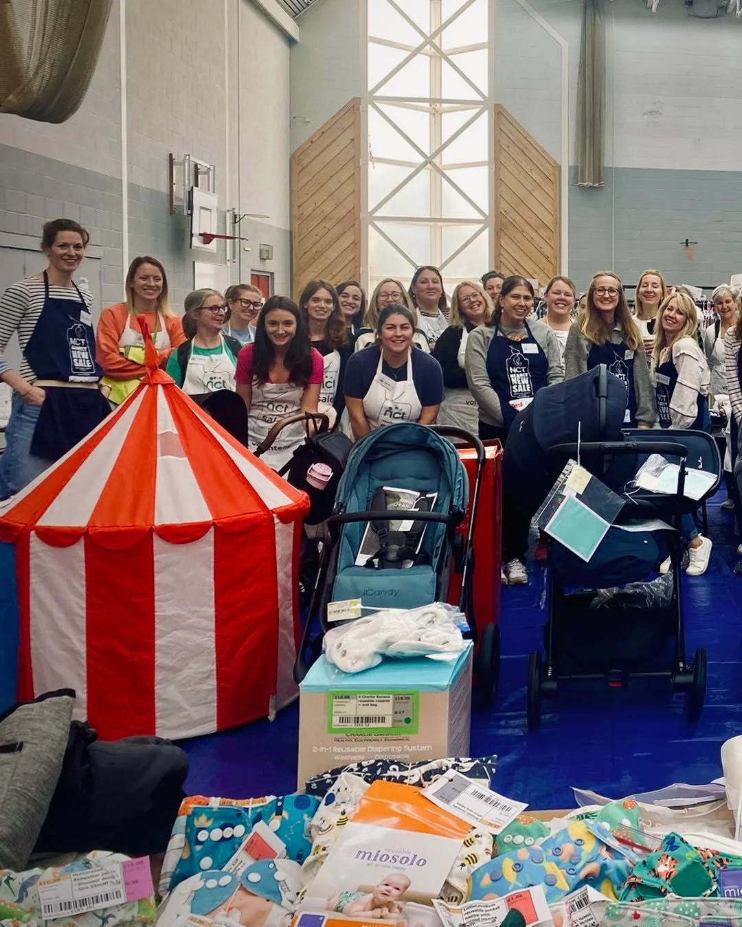 🌟 What an incredible turnout at the @winchester_nct Nearly New Sale earlier this month! Over 400 shoppers, 3,141 items sold, and an amazing £9,945 raised — plus another £550 from the BABIES bake sale! 👏
We’re so proud to ha