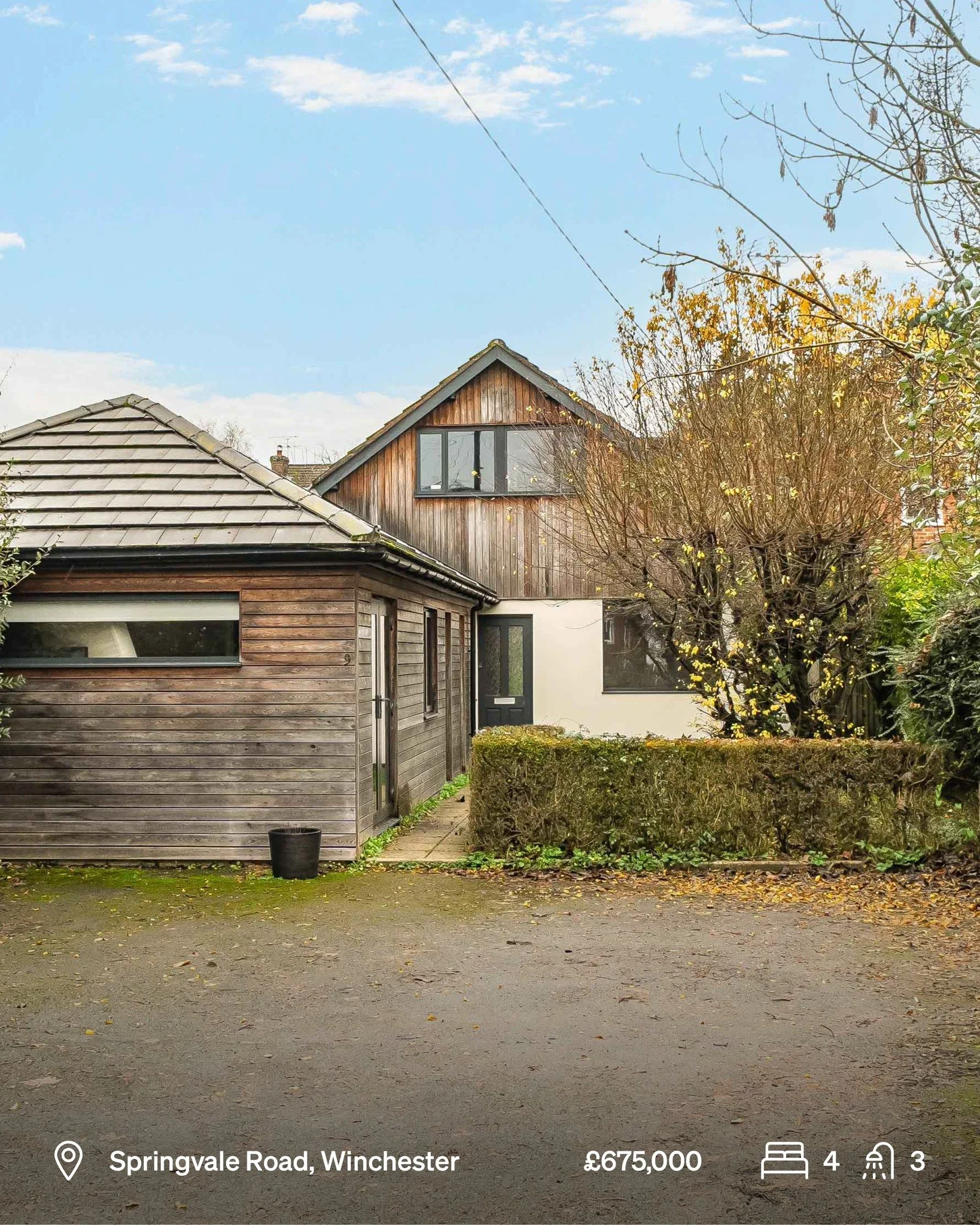 #ForSale A thoughtfully extended four-bedroom detached family home, beautifully positioned in Kings Worthy, just north of Winchester. Combining modern interiors, generous living space and a superb location, this is a charming and stylish family home 