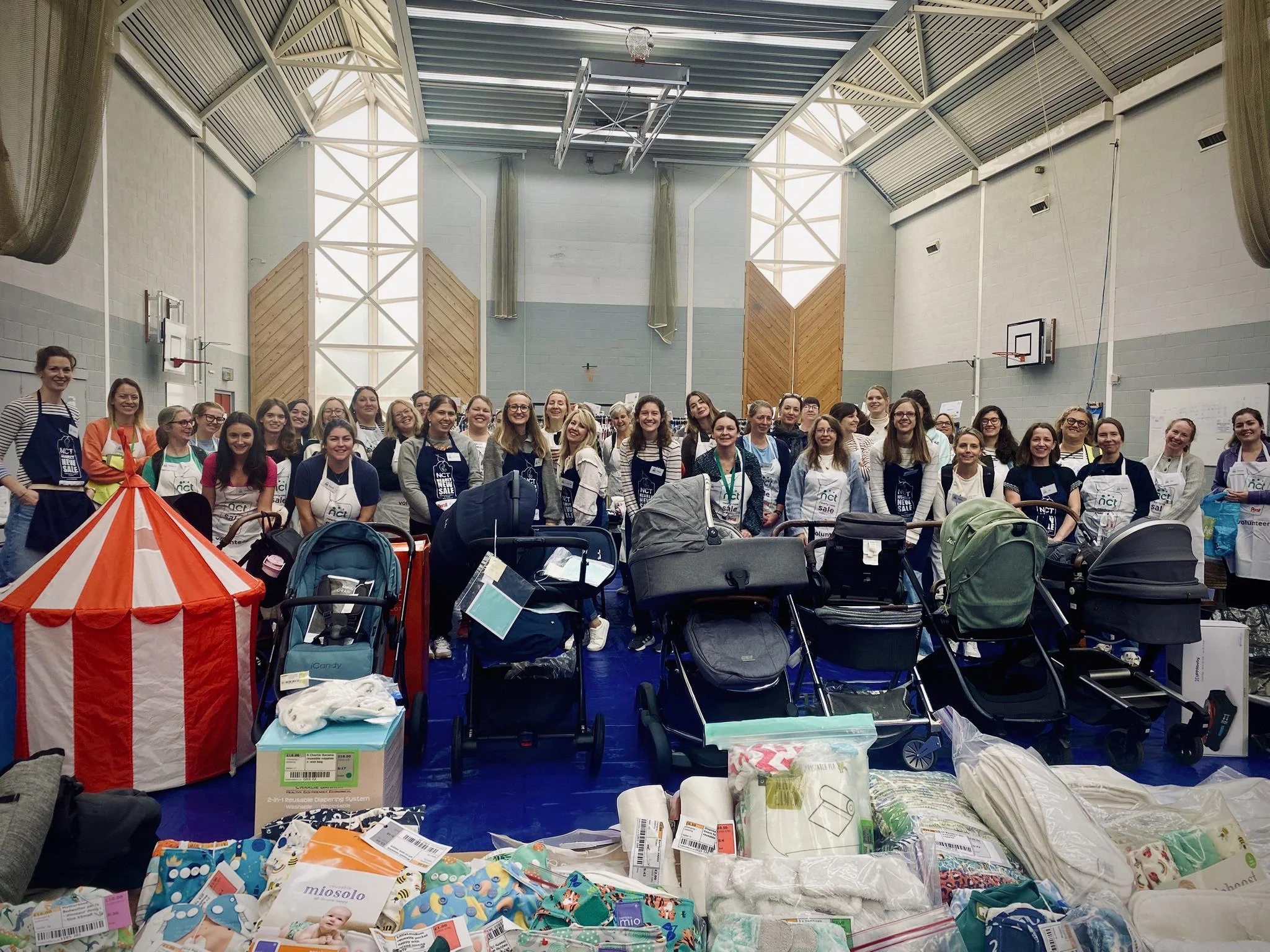 Proud to support another fantastic NCT Nearly New Sale in Winchester