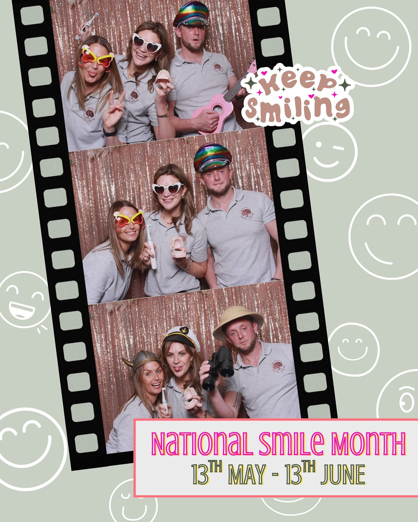 National Smile Month Is Here!
🗓️ 13th May &ndash; 13th June

We&rsquo;re celebrating every reason to smile &mdash; and helping you keep yours healthy, confident, and bright! ✨

This month is all about raising awareness of good oral health and the si