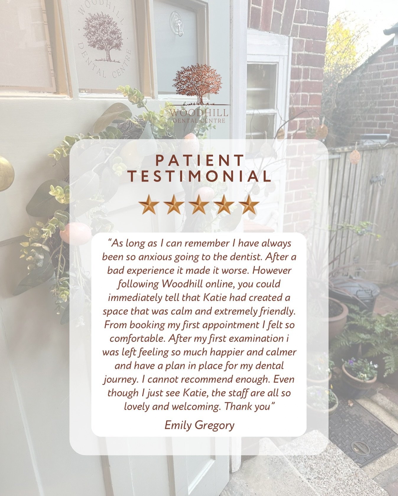 🧡 Patient Testimonial 🧡

For so many people, visiting the dentist can feel overwhelming &mdash; especially after a past bad experience. That&rsquo;s why kind words like Emily&rsquo;s truly mean the world to us.

Creating a space that feels calm, we