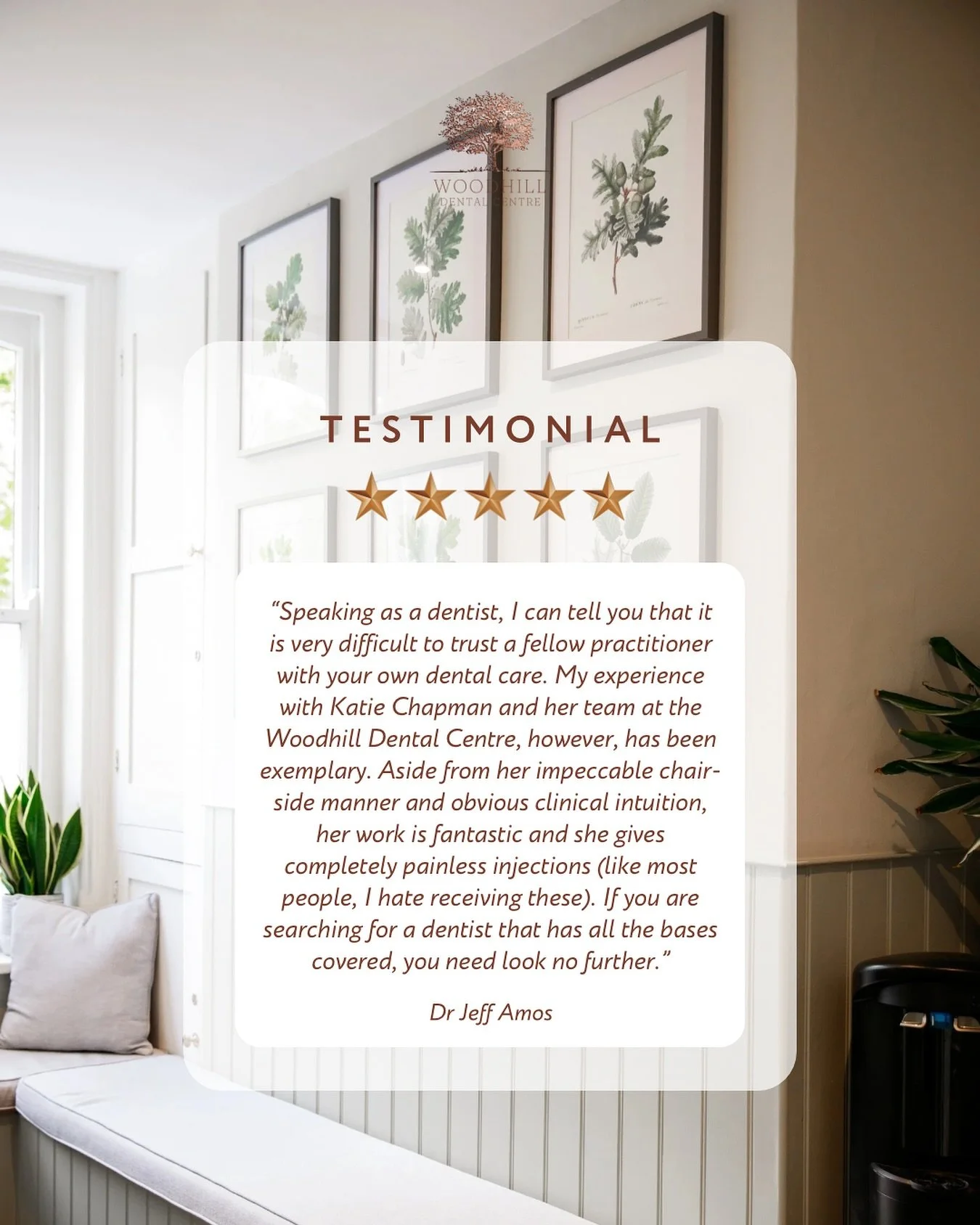 🦷✨ We&rsquo;re so grateful for this lovely review from a fellow dentist &mdash; it means the world when our peers trust us with their teeth! Thank you for choosing us 💙

 #PatientReview #DentistApproved #HappySmiles #DentalCare #ThankYou #Mayfield 