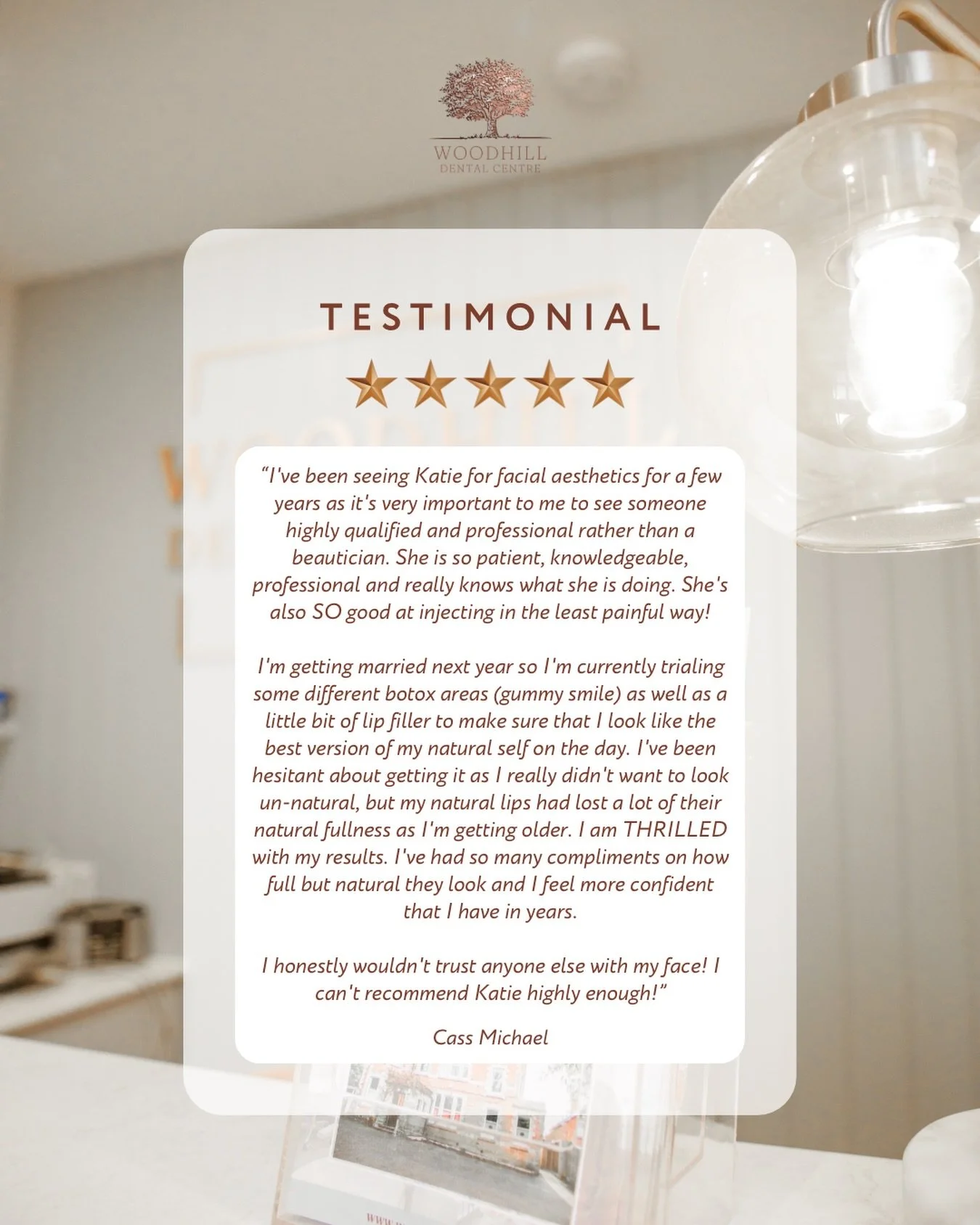 A huge thank you to Cass for trusting us with her facial aesthetics and for sharing such a wonderful testimonial💕 

We are so thrilled you&rsquo;re loving your natural, confident look, it means the world to us to be part of your journey ✨

#Mayfield