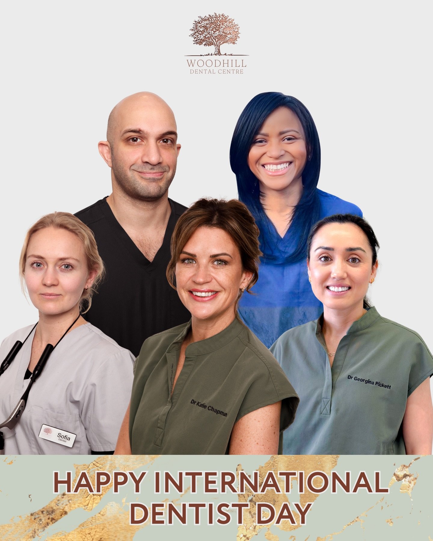 Happy International Dentist Day 🦷✨

Today we are celebrating and saying a huge thank you to our incredible team of dentists here at Woodhill Dental Centre.

#InternationalDentistDay #MayfieldDentist #DentalTeam #Dentistry #TeamAppreciation