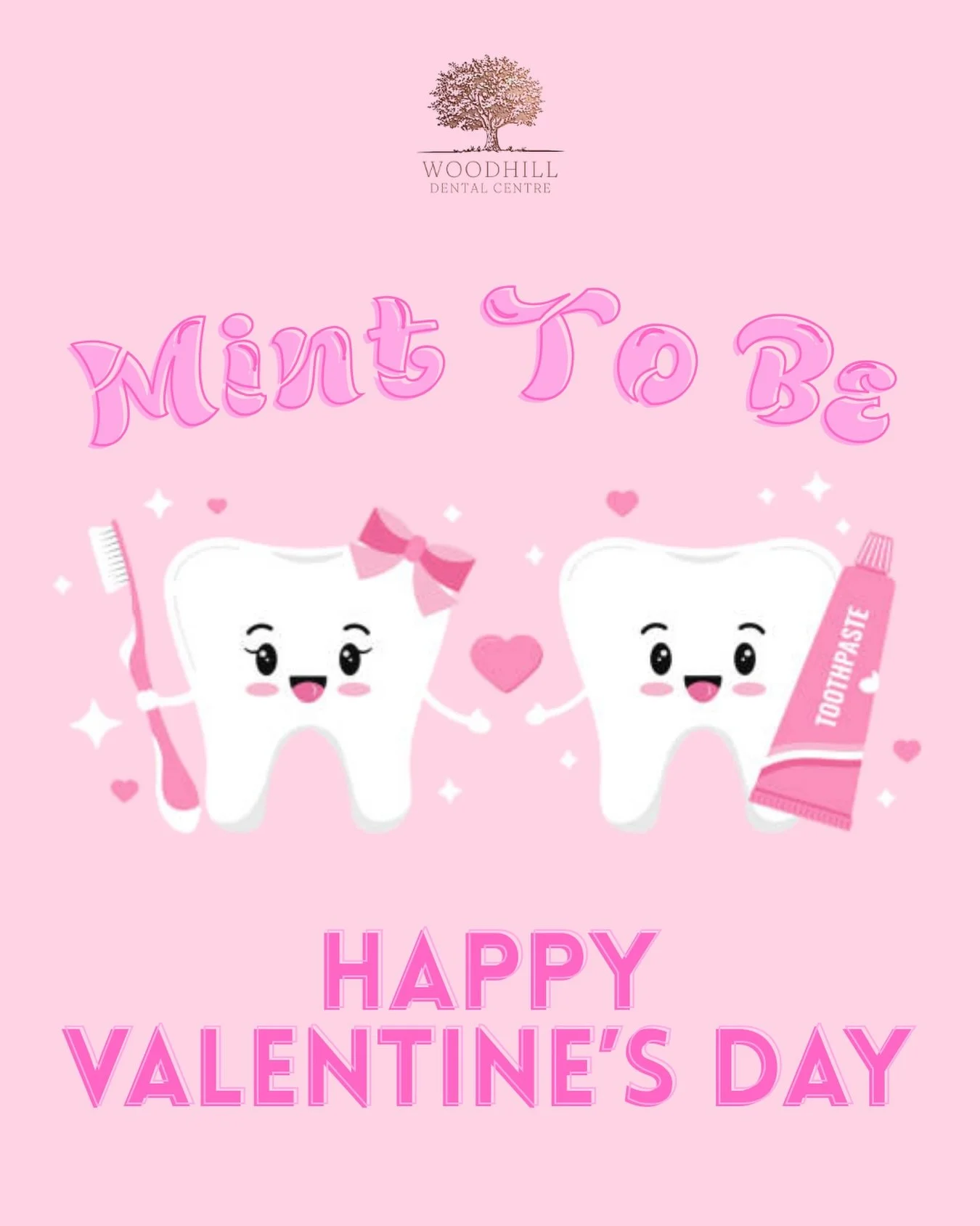 Happy Valentine&rsquo;s Day 💖
Make sure you&rsquo;re breath is minty fresh before any smooching! 

#ValentinesDay #SpreadLove #SmileMore #WoodhillDentalCentre #MayfieldDentist