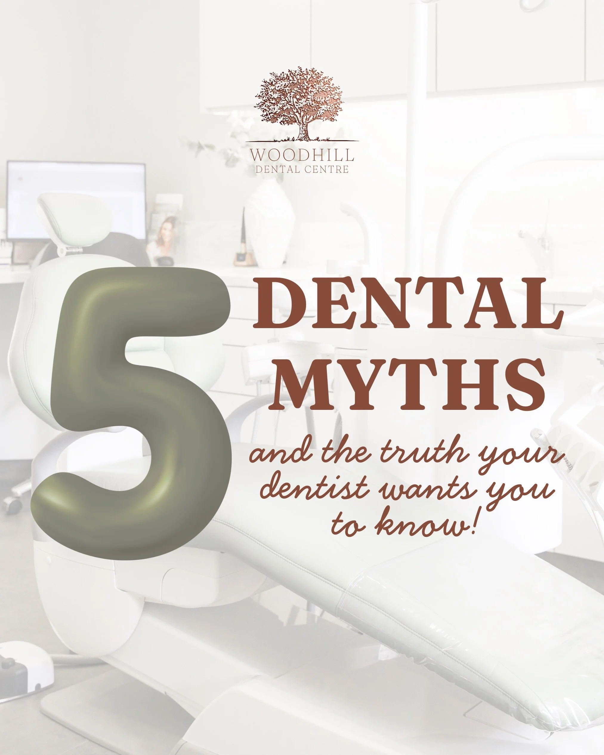 There&rsquo;s a lot of dental advice out there&hellip; but not all of it is true 👀

We&rsquo;re busting 5 common dental myths to help you separate fact from fiction and keep your smile healthy.

Swipe through - you might be surprised by what you lea
