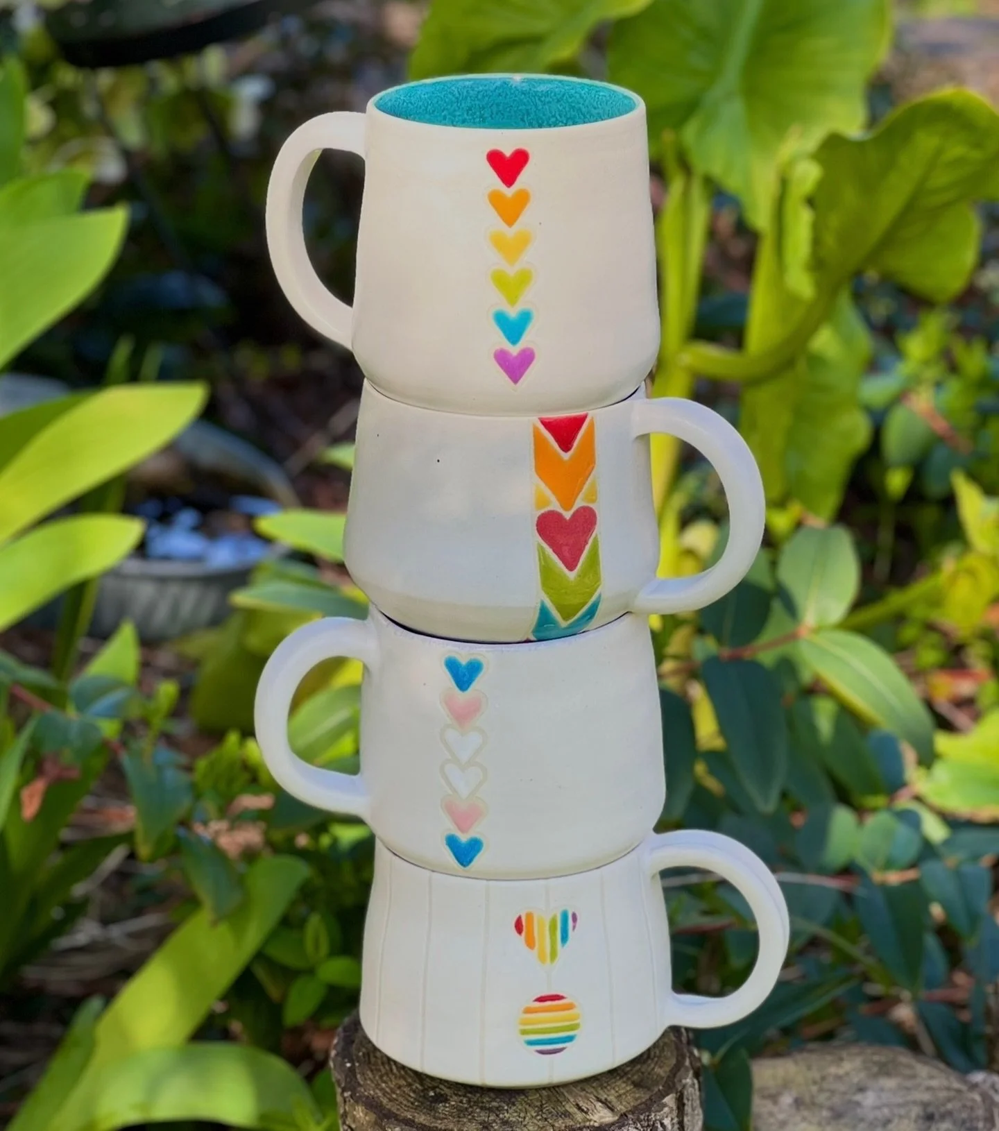 🌈Happy Pride Month everyone!🏳️&zwj;⚧️🏳️&zwj;🌈

I&rsquo;m busy making a bunch of new Pride mugs for my next market &mdash; Pridefest Capitol Hill on Saturday June 27th! 

Love you all! 🌈💖

#pride🌈 #rainbow #smallbatchpottery #handmademugs #stuf