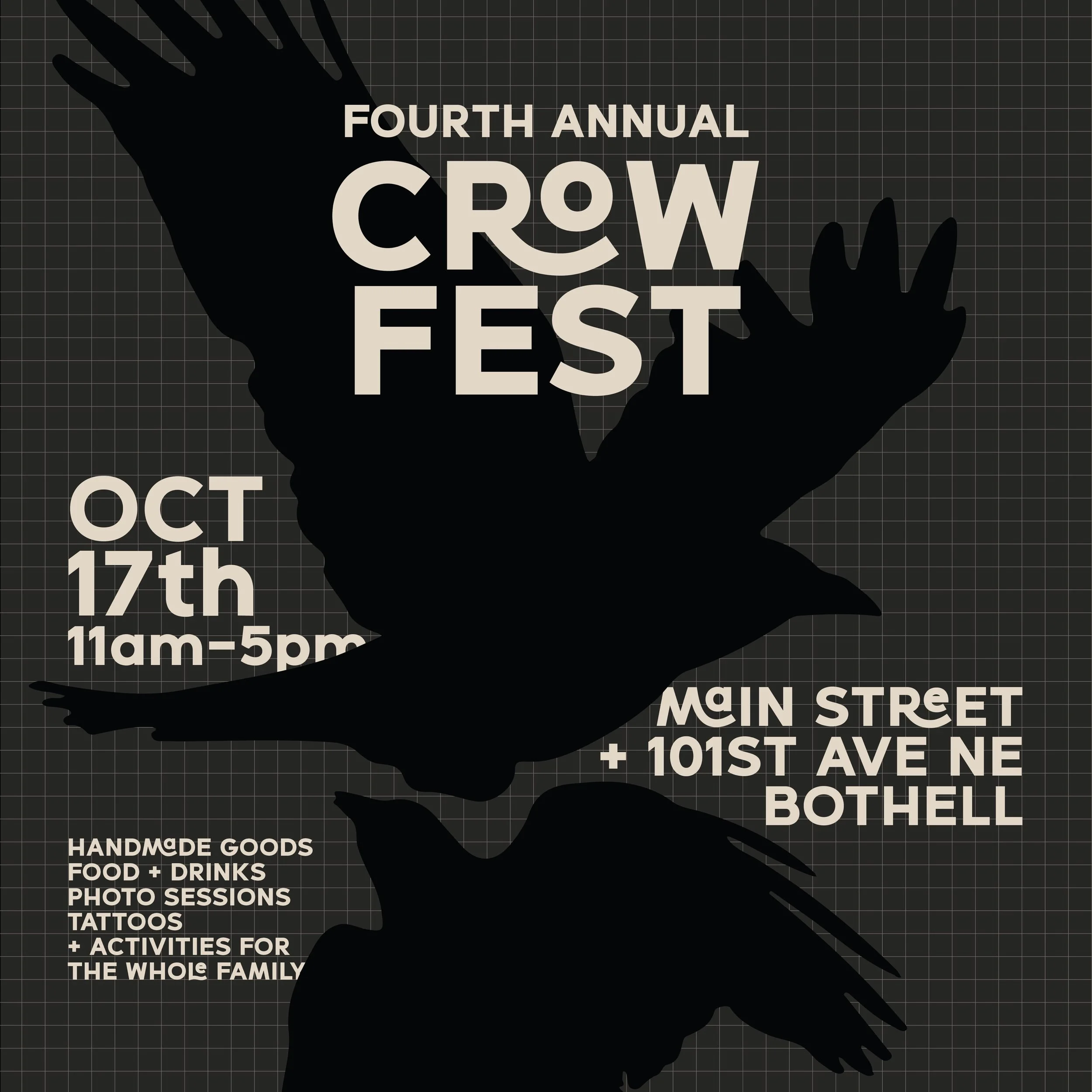 Come see me this Saturday, October 17th from 11am-5pm at the forth annual Crow Fest! 🐦&zwj;⬛ it&rsquo;s a fun fall festival with an amazing makers market. Fun for the whole family!

I&rsquo;m currently busy making my costume things to a customer&rsq