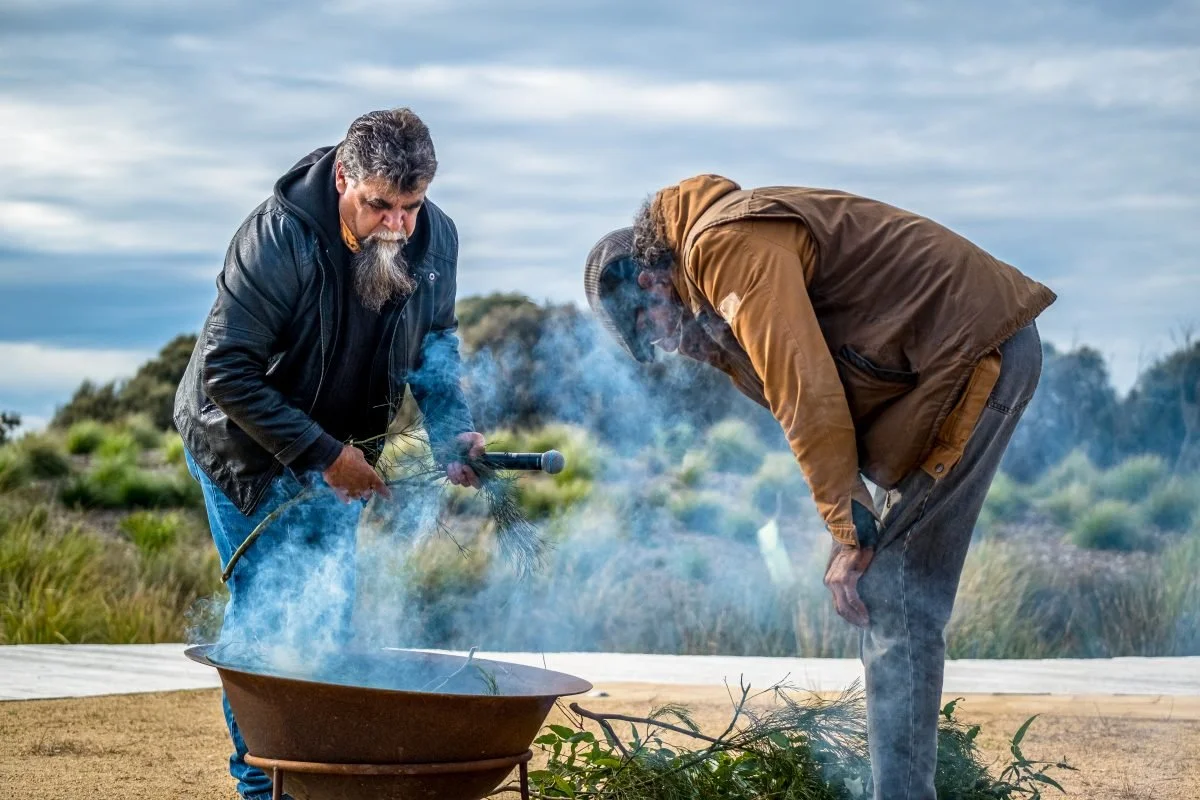 Welcome to Country &amp; Smoking Ceremony 