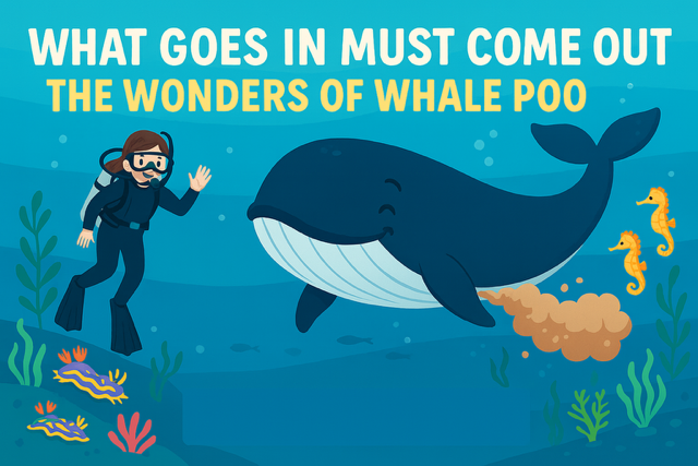 What Goes In Must Come Out: The Wonders of Whale Poo