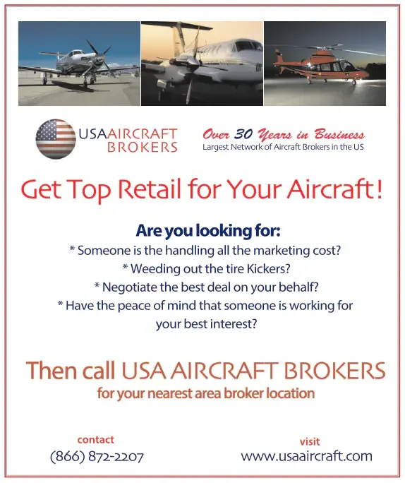 USA Aircraft Brokers Get Top Retail