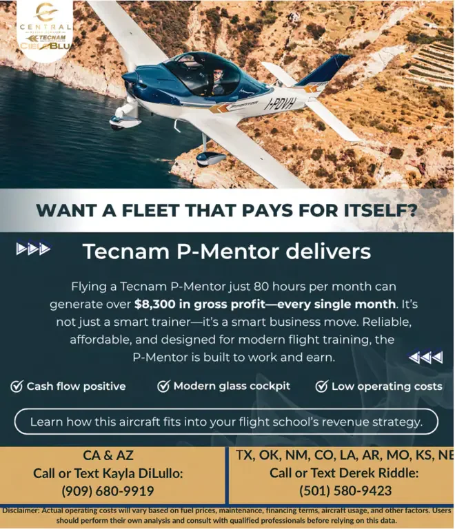 Tecnam P-Mentor Delivers