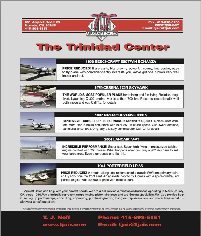 TJ Aircraft Sales