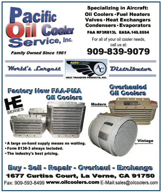 Pacific Oil Cooler Service, Inc.
