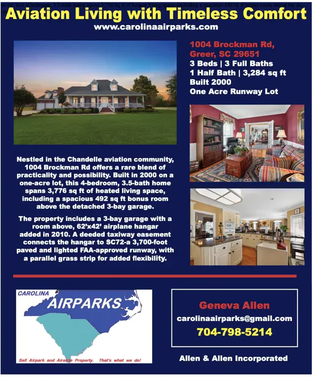 Aviation Living Timeless Comfort