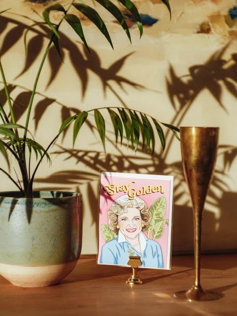 The Found, Stay Golden Birthday Card