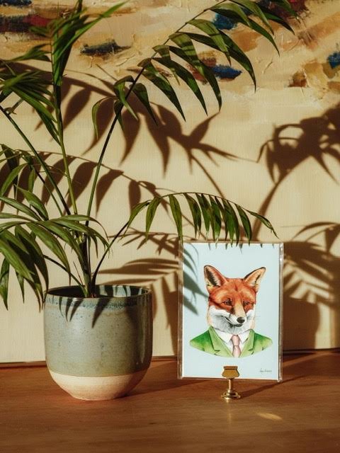 Ryan Berkley Notecard, The Fox