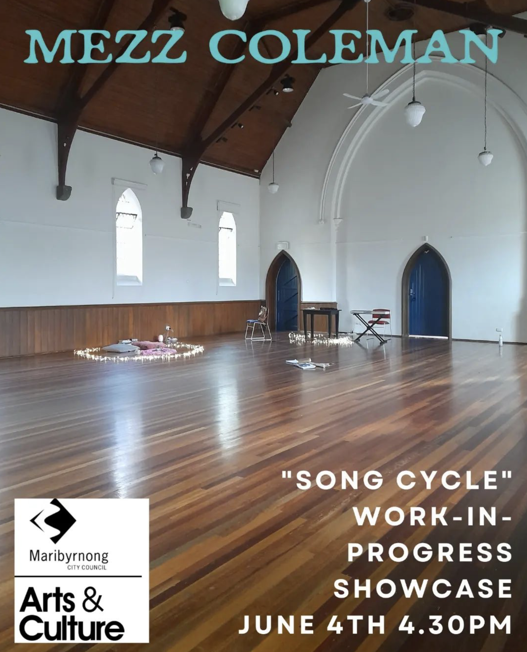 Song cycle: a work in progress 