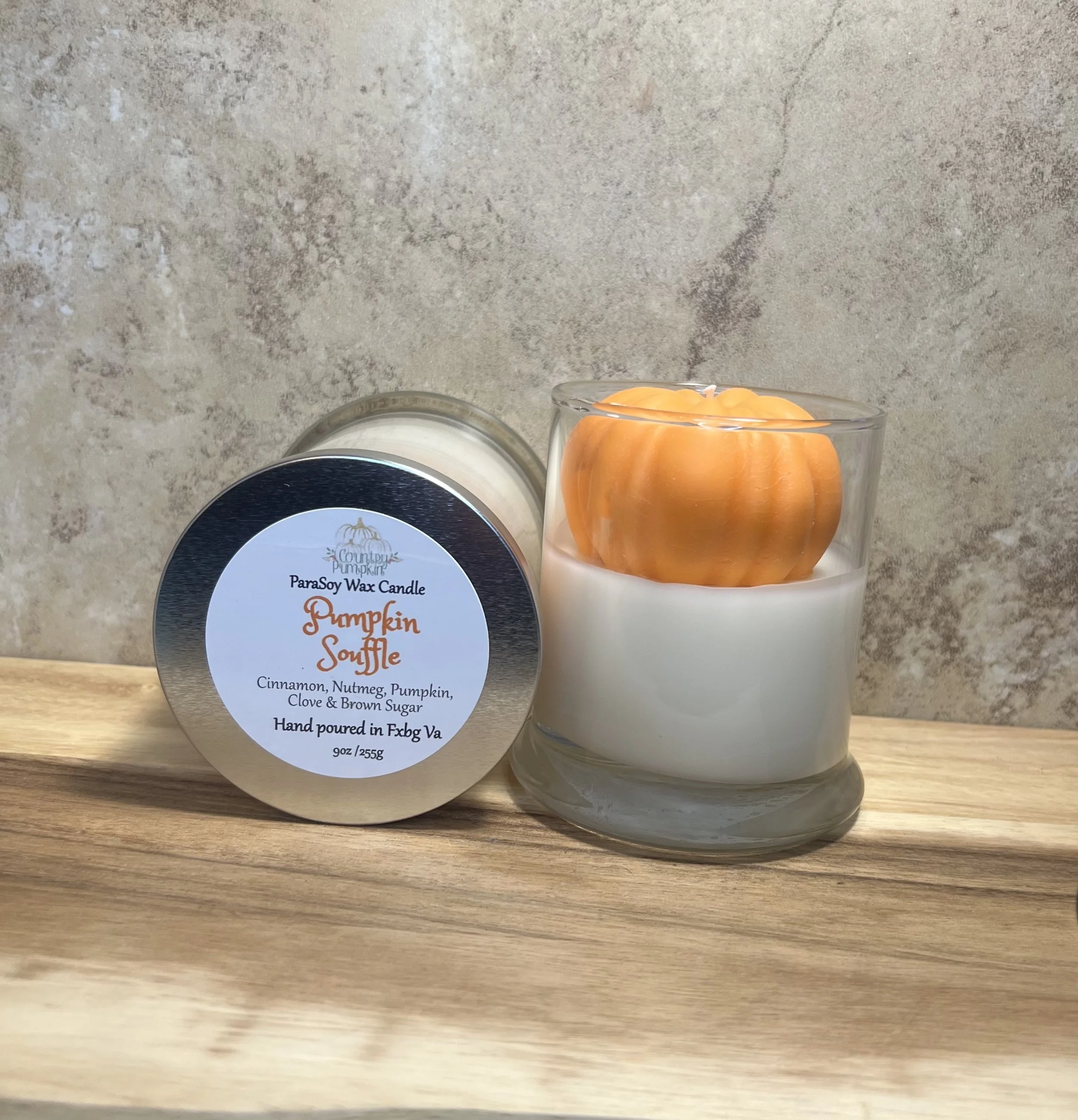 Pumpkin Souffle  Candle