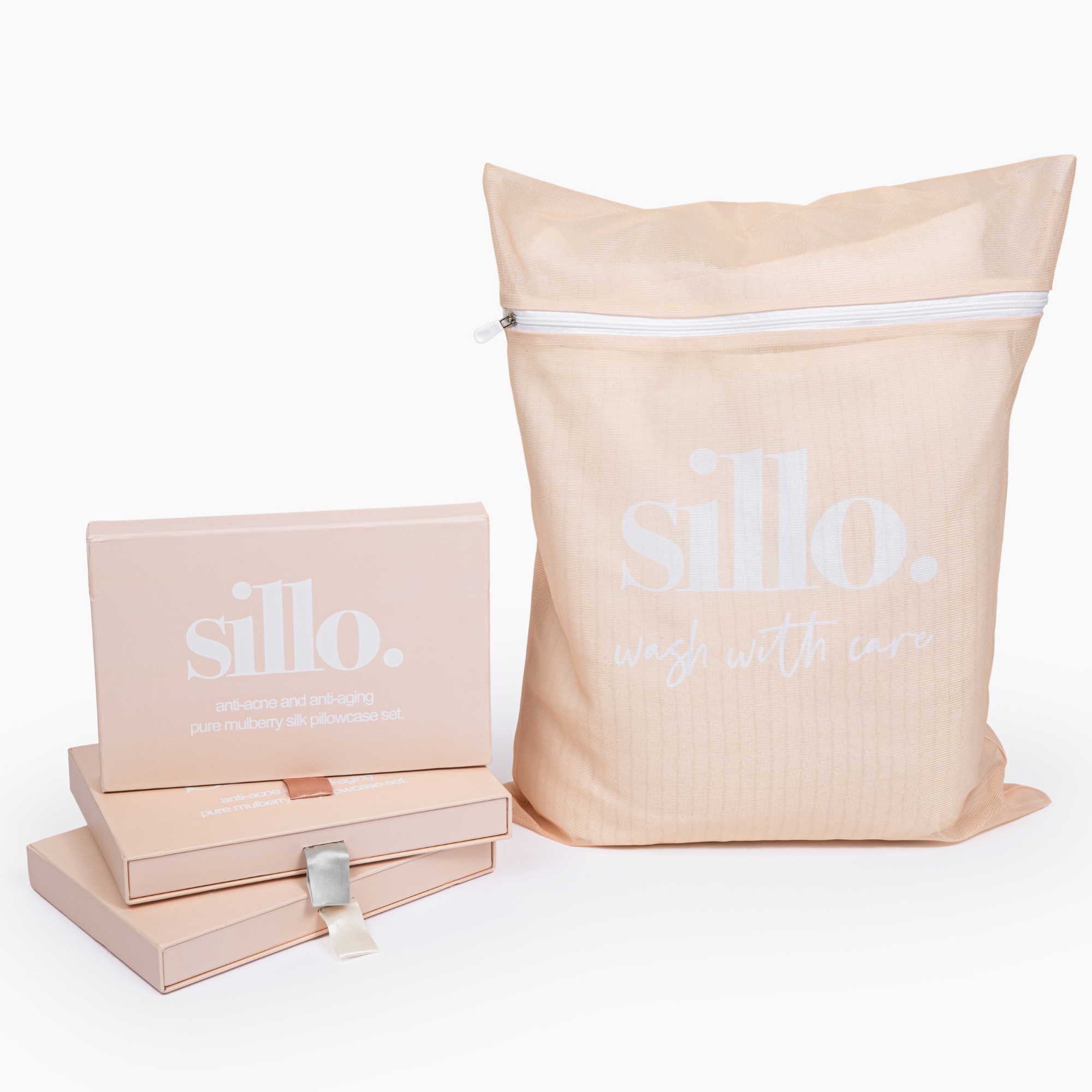 Sillo Care Delicate Laundry Bag- Mesh Laundry Bags for Delicates. — Sillo  Silk Pillowcases: Your Ultimate Self-Care Companion.