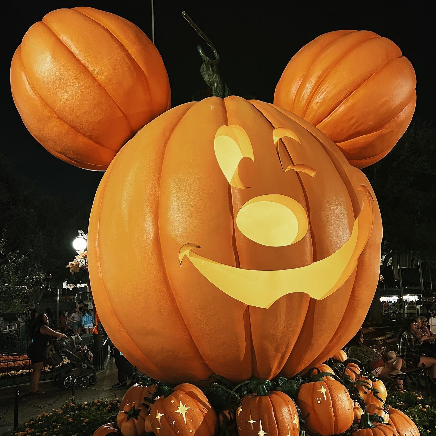 Winky Mickey. 🎃 🧡

#disneyland #halloween #mickeypumpkin #pumpkin #socal #disney #mickeymouse