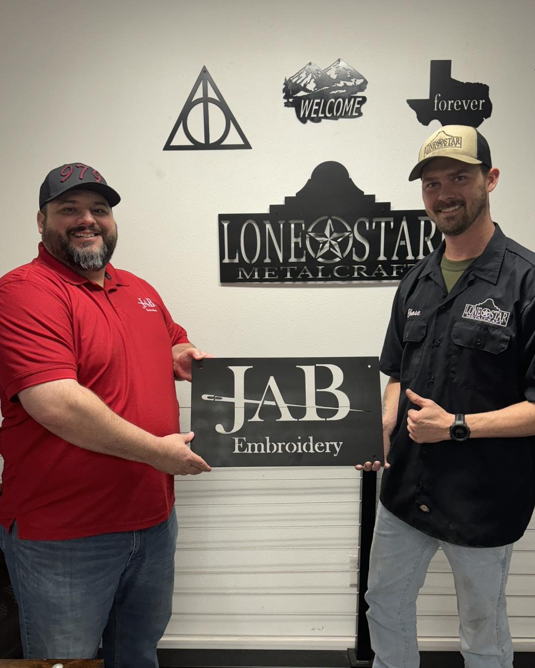 I was so excited to pick up our custom metal sign from LoneStar Metalcraft! This thing is amazing and the pice was great! Also they hire mostly Veterans and have made some incredible gifts to support Veteran nonprofits in our community. No matter wha