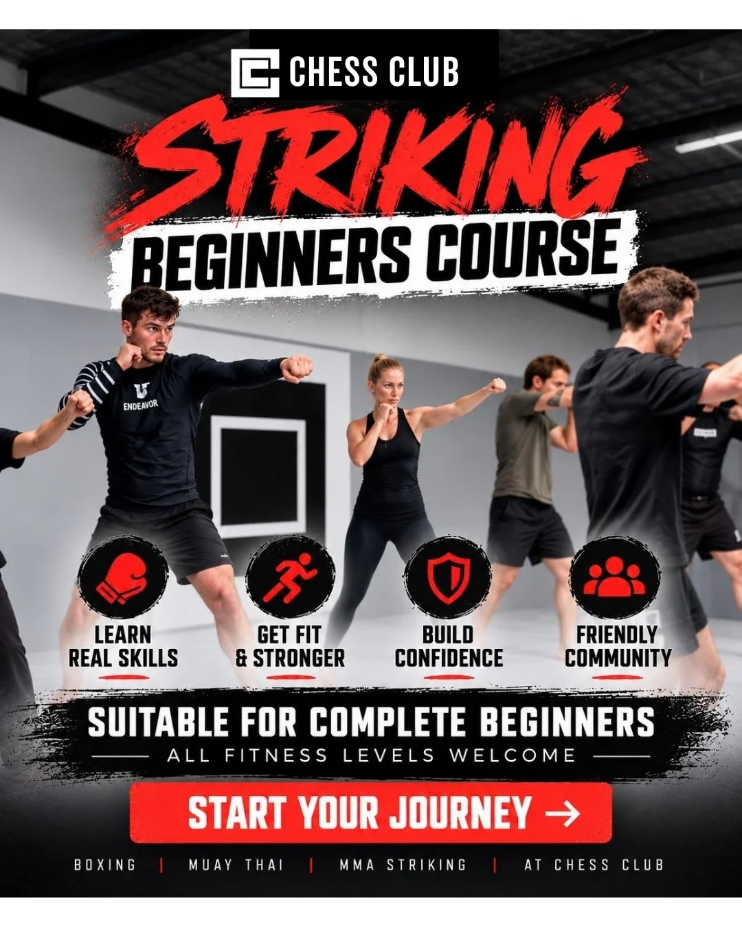 LEARN HOW TO STRIKE — FROM THE VERY BEGINNING