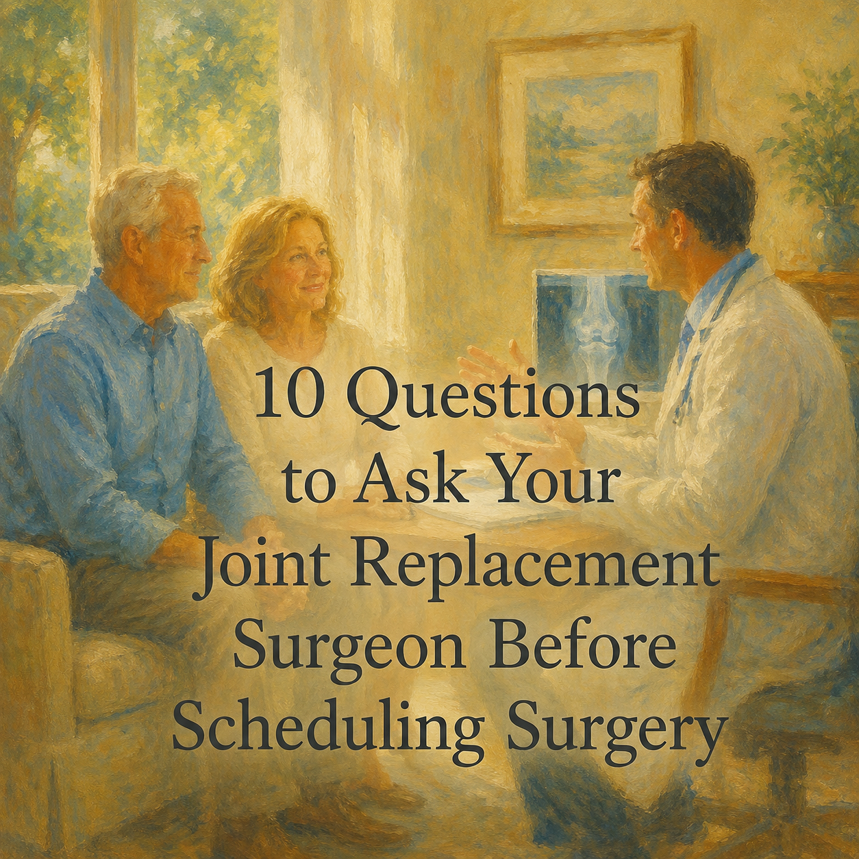 10 Questions to Ask Your Joint Replacement Surgeon Before Scheduling Surgery