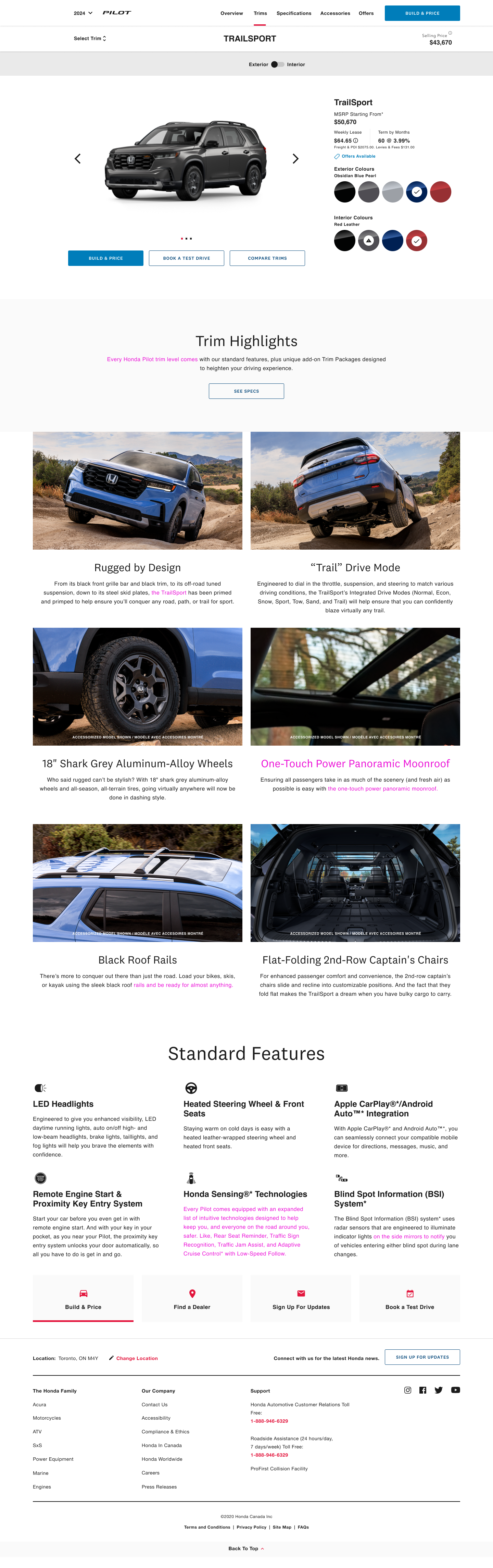 Pilot Trailsport Trim