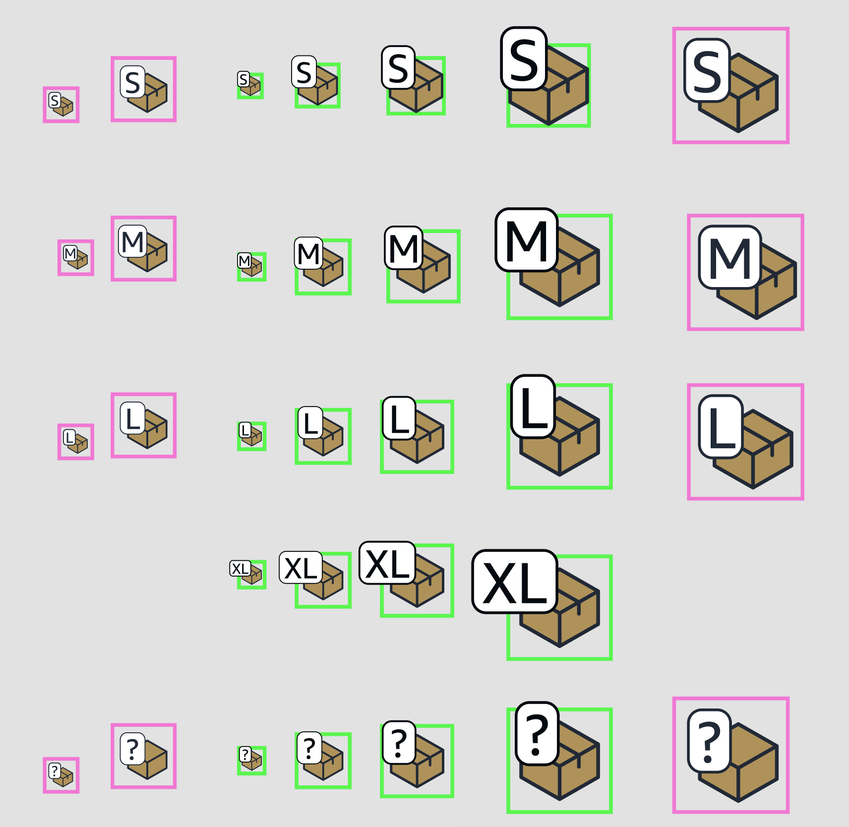 During: Illustration icon size audit