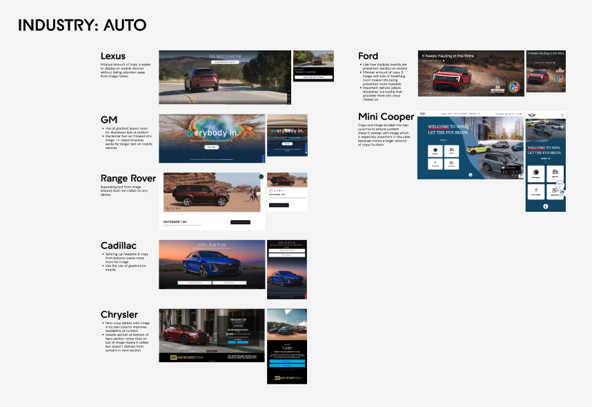 Industry Research - Auto