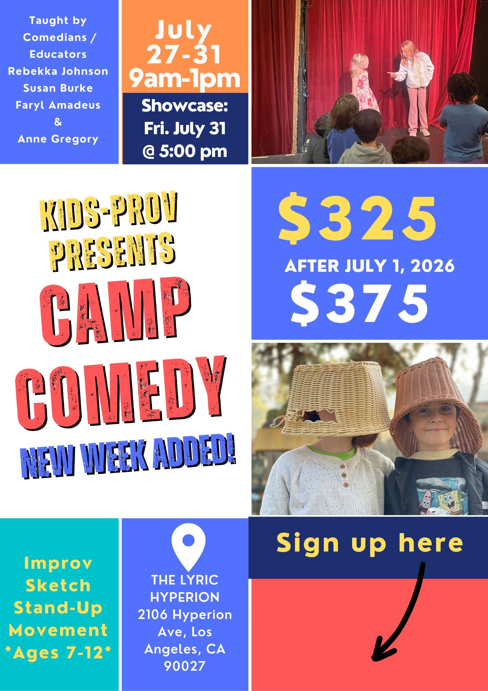 Camp Comedy - NEW WEEK ADDED