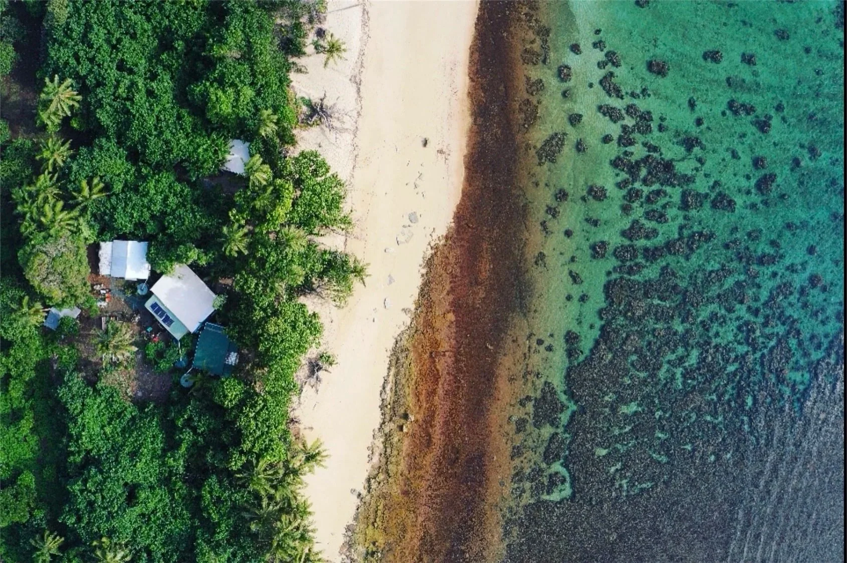 The Sheen's island home