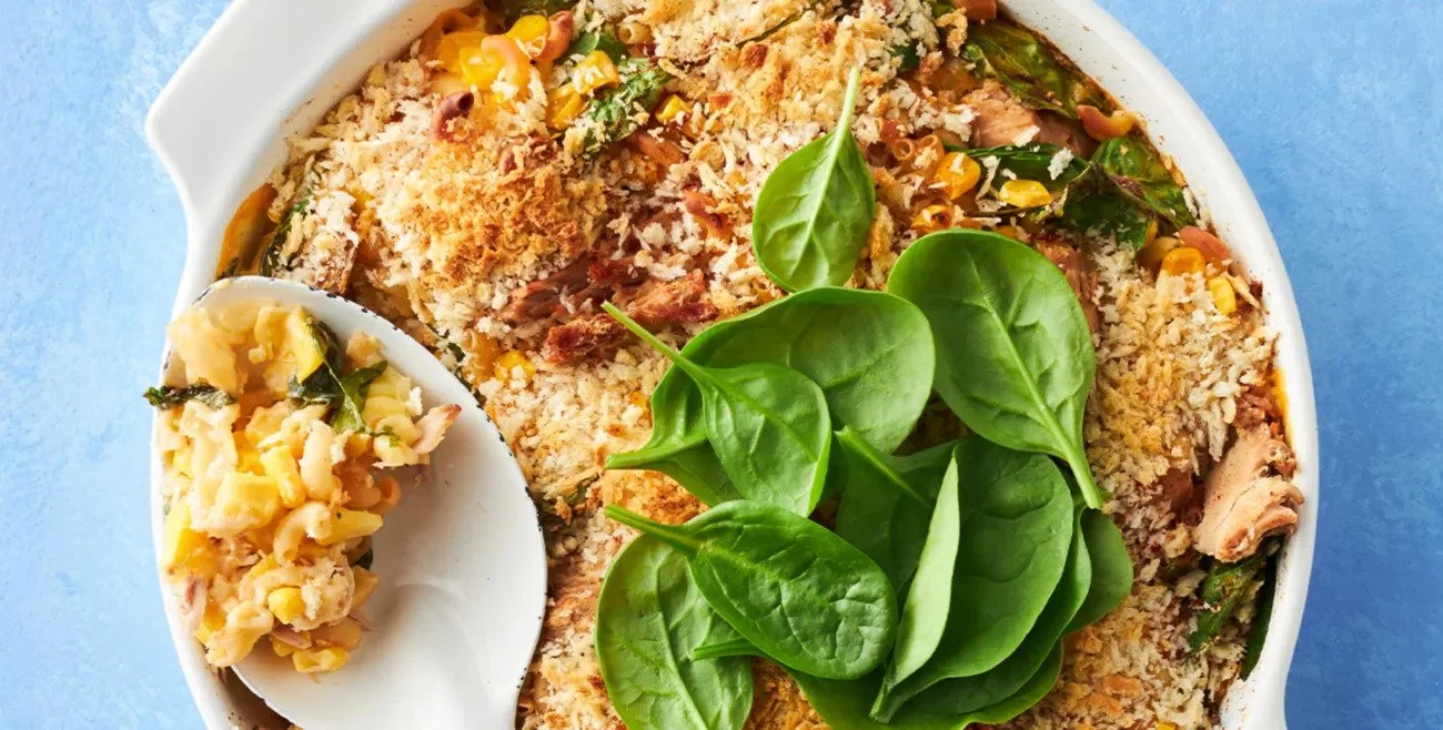 Speedy Tuna Mac & Cheese Bake