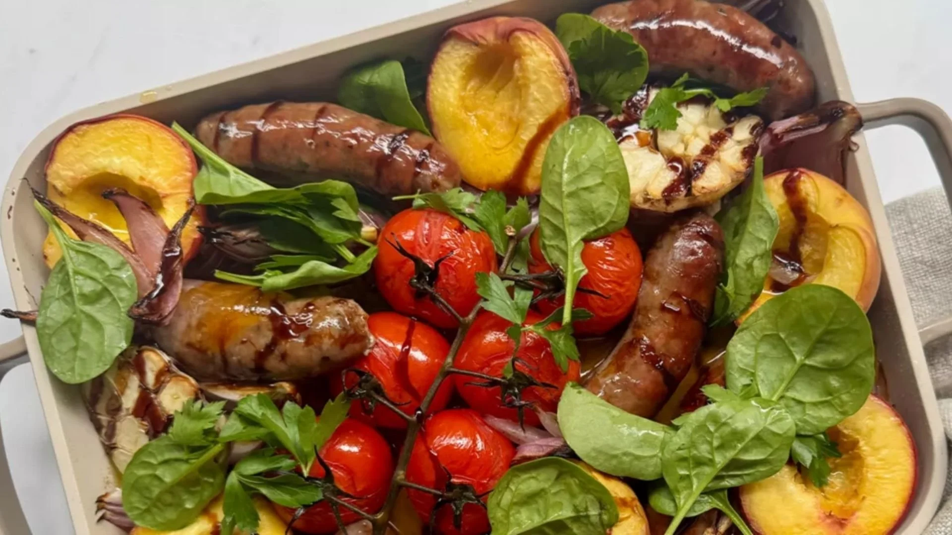 Italian-style Sausage Traybake