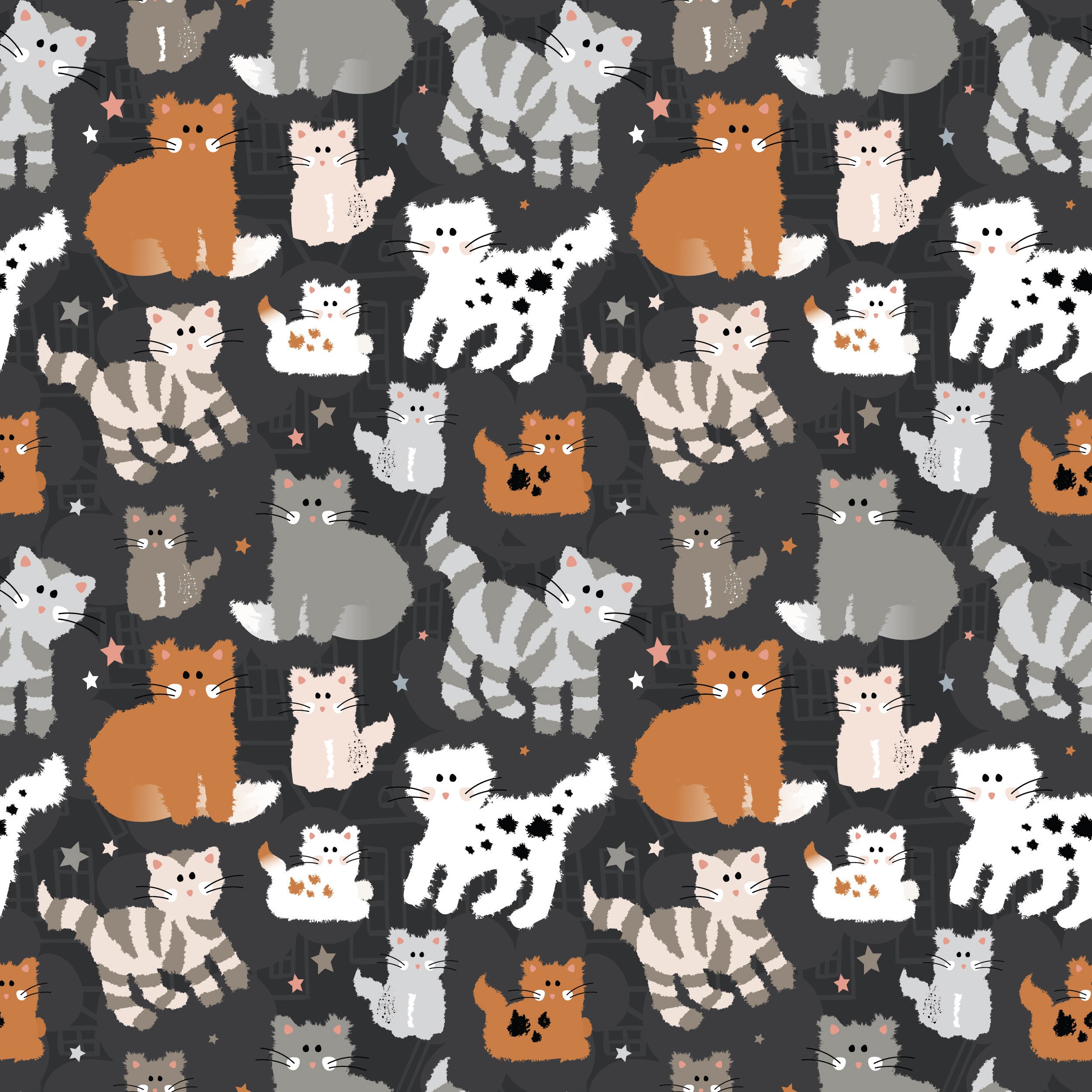Ginger cats 4 tile.jpg