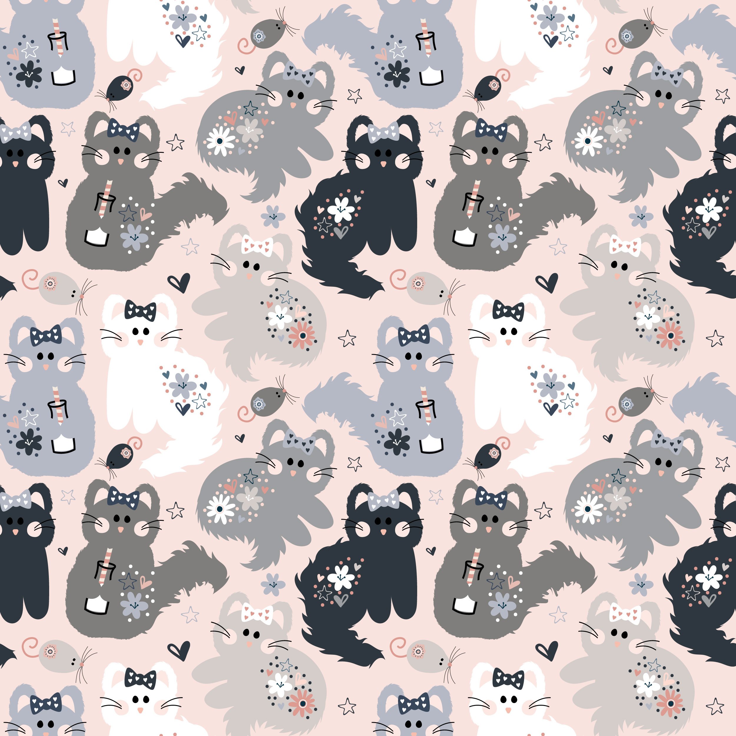 New Cats and Milk 4 tile.jpg
