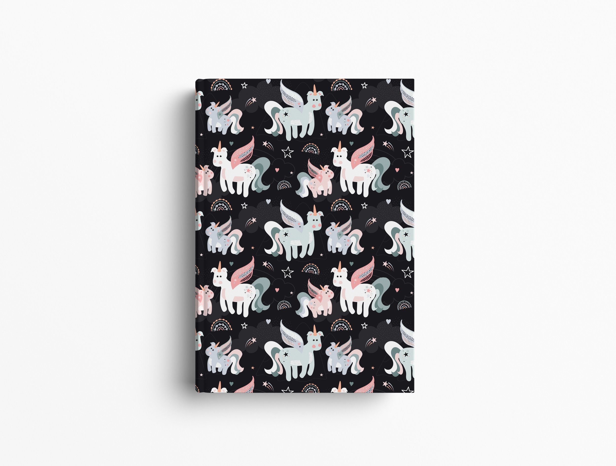 Unicorns Hardback Lined Notebook