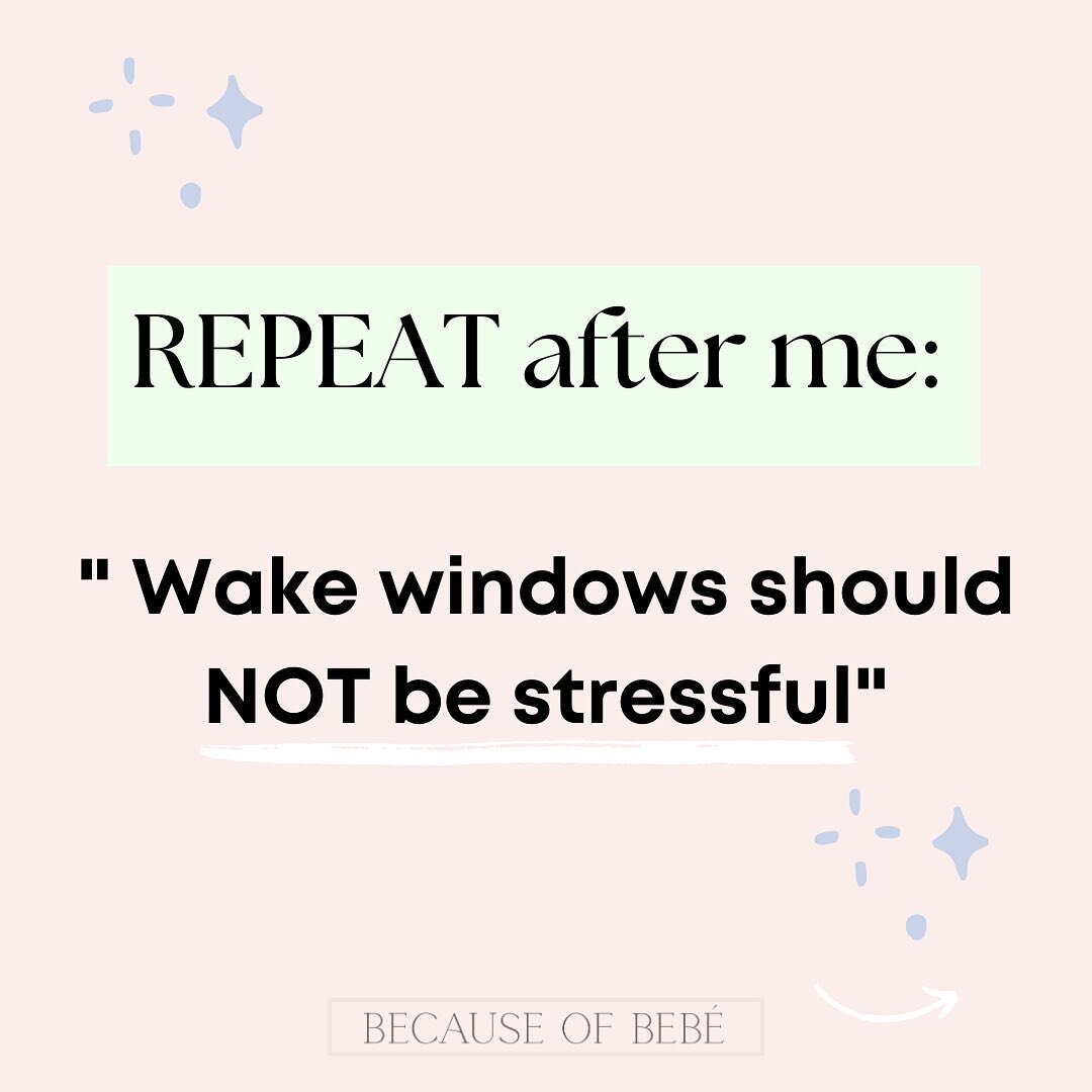 Wake Windows can be so intimidating, but they definitely don't have to be!

If we, as caregivers, can change our mindset into thinking they're nothing more than a 'starting point' in determining your child's unique schedule, the less stressful they f