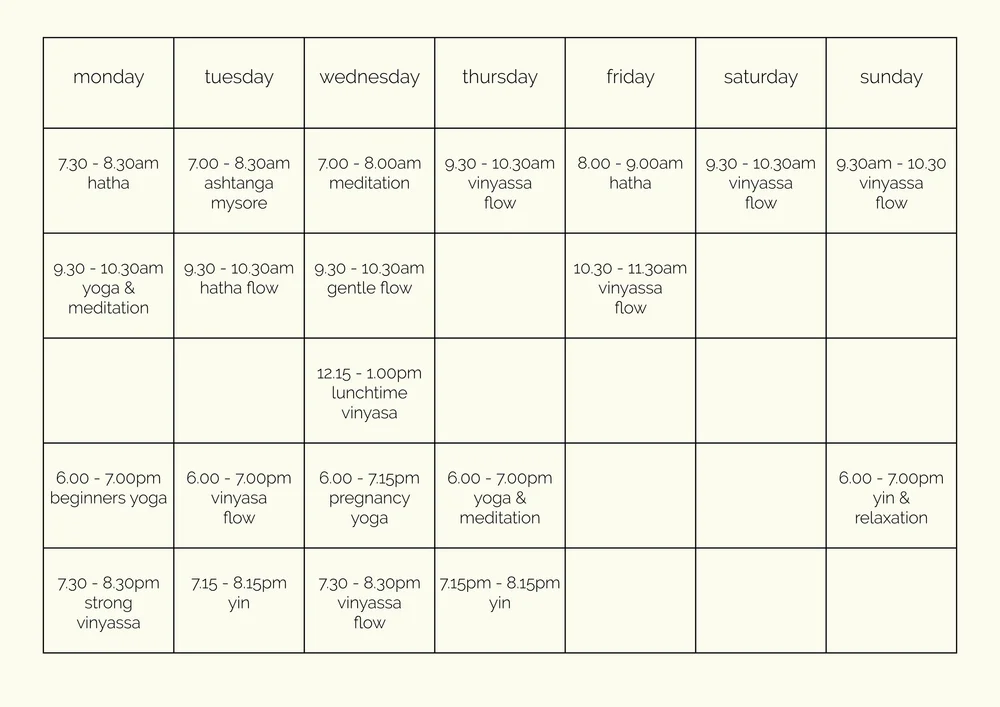 schedule & booking — yoke