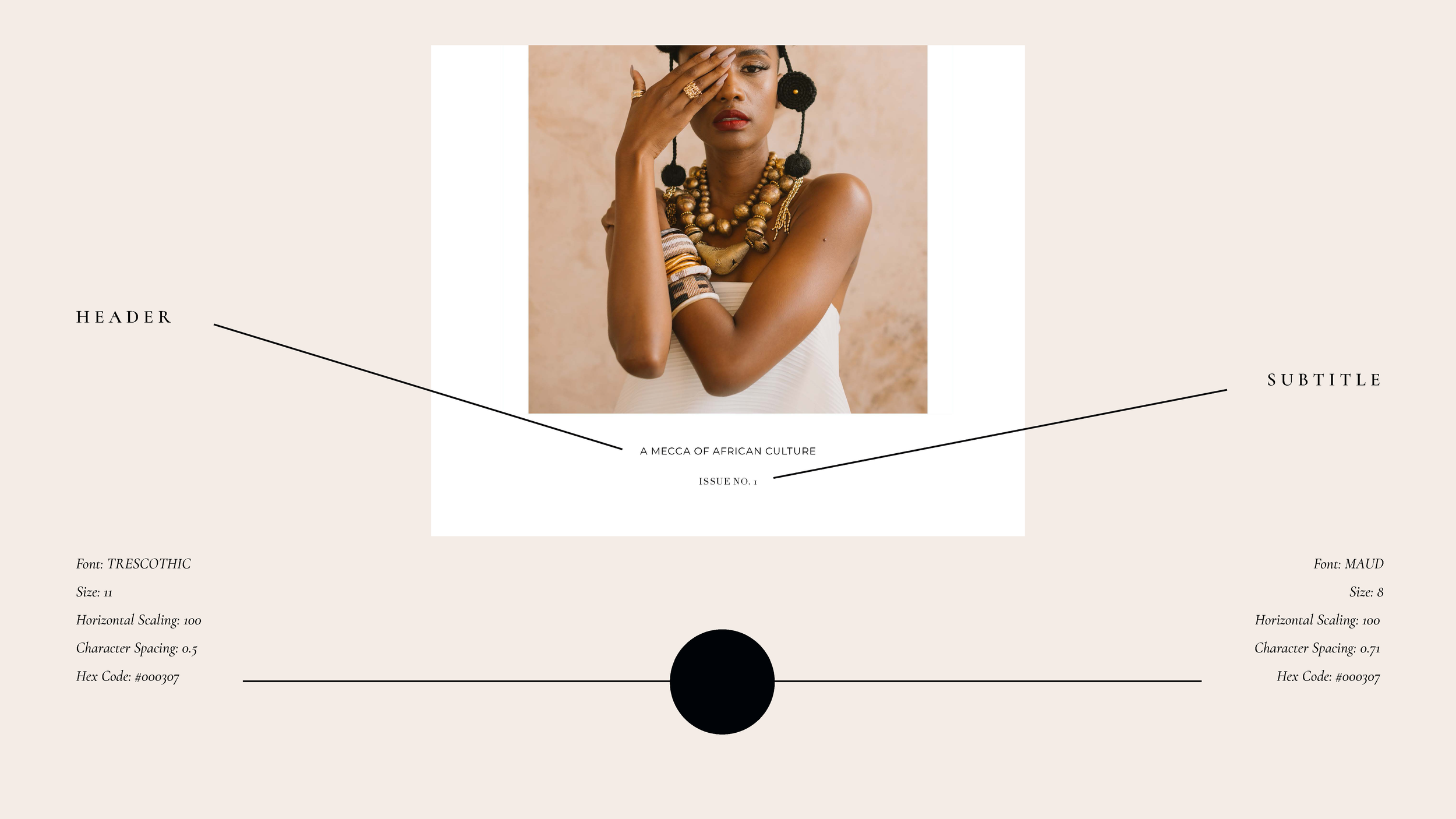 Font Guide & Marketing Brief