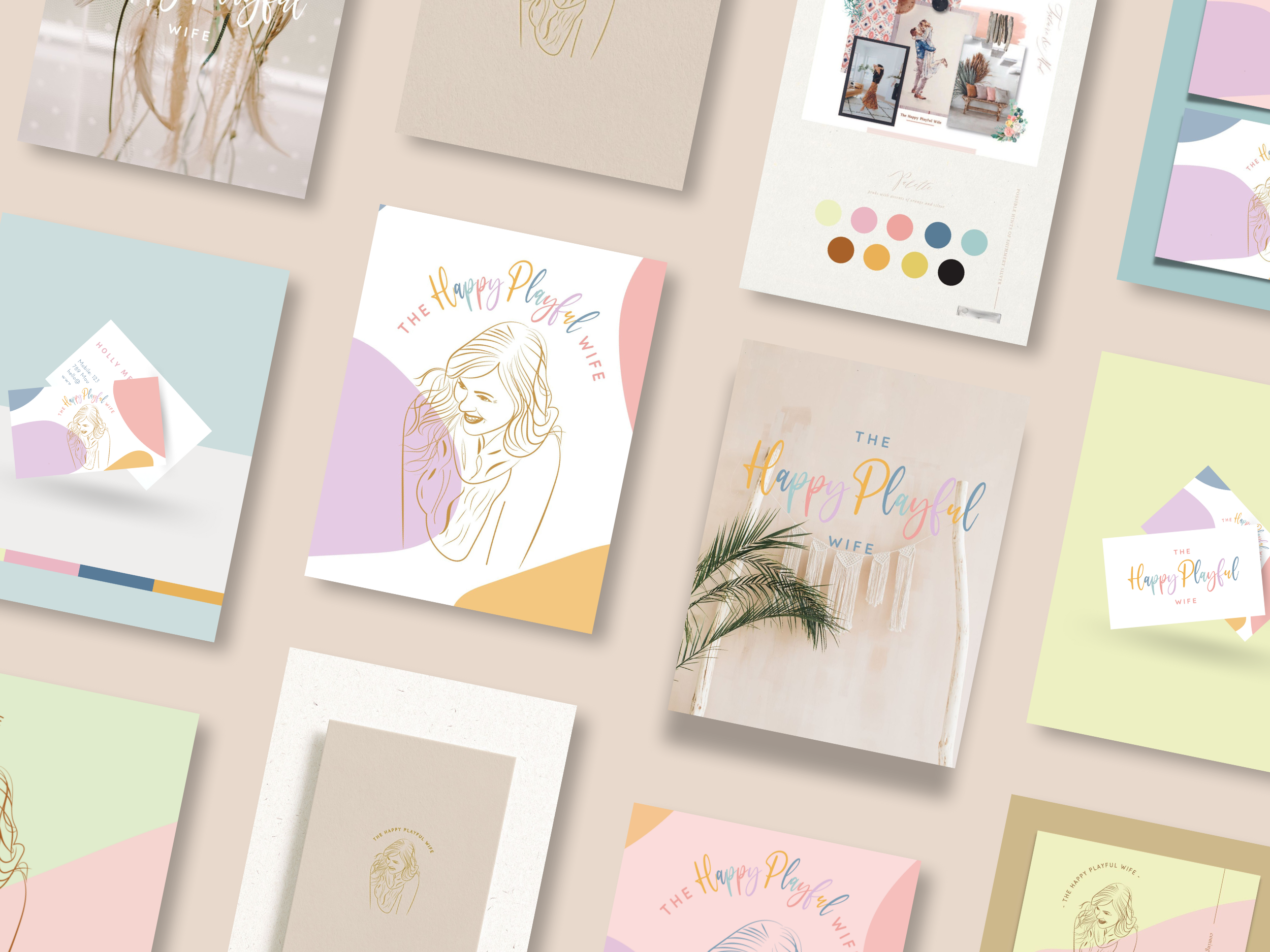Beige Minimalist  Pages Mockup Banner.png