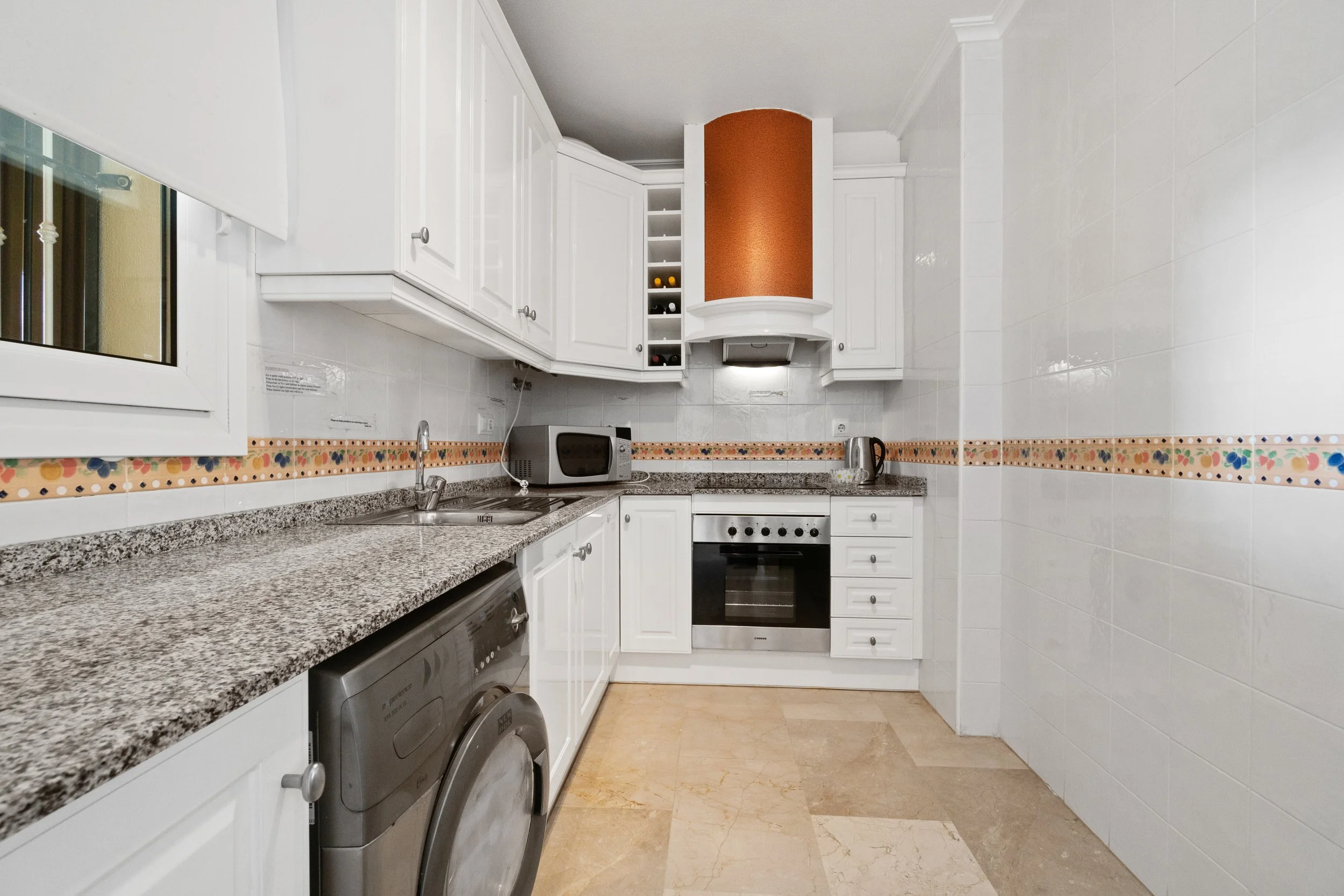 Kitchen at the apartment