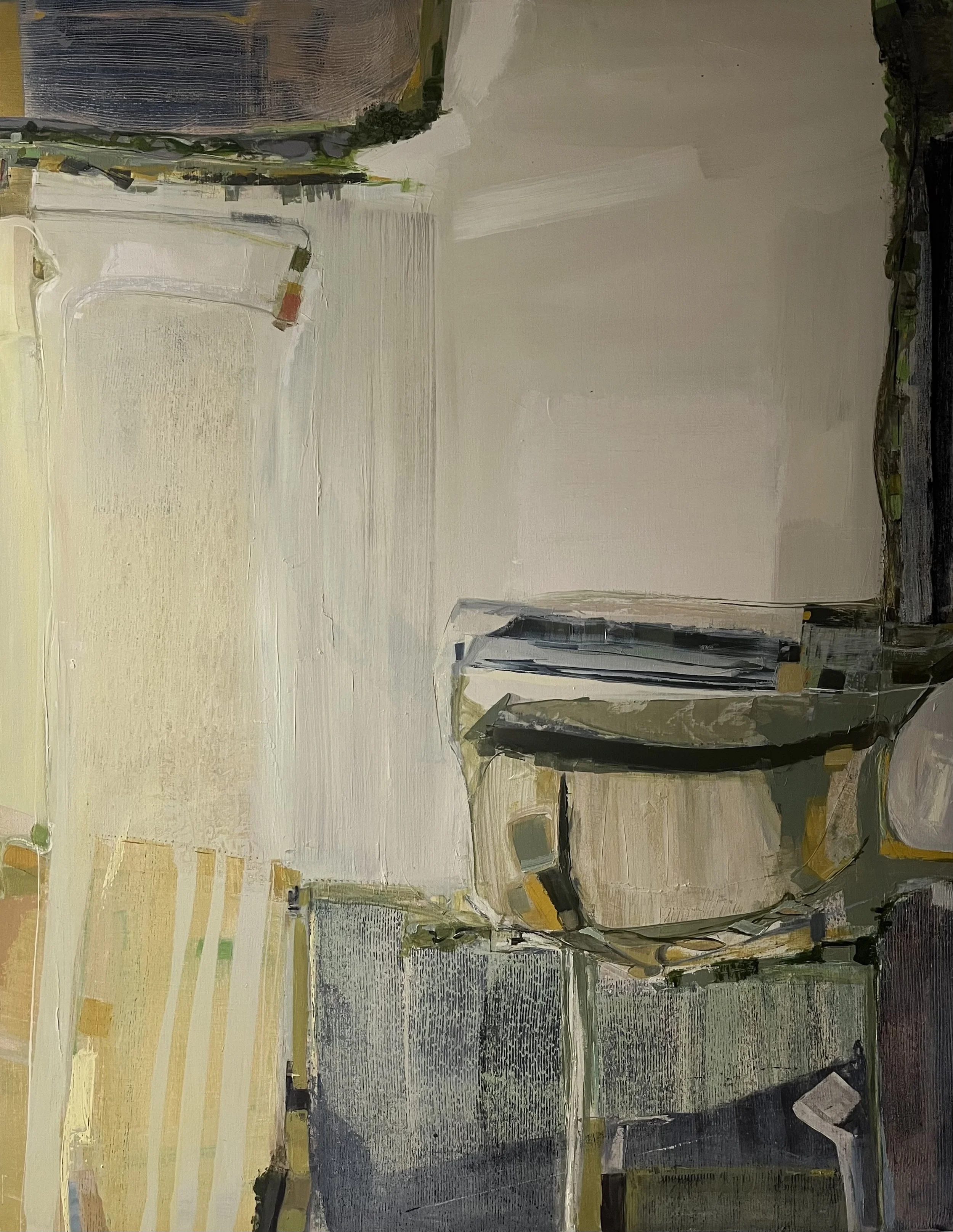 Bleached Field (Portrait of a Landscape)
142 x 112 cm
Oil on canvas
Bespoke Frame
£3,400