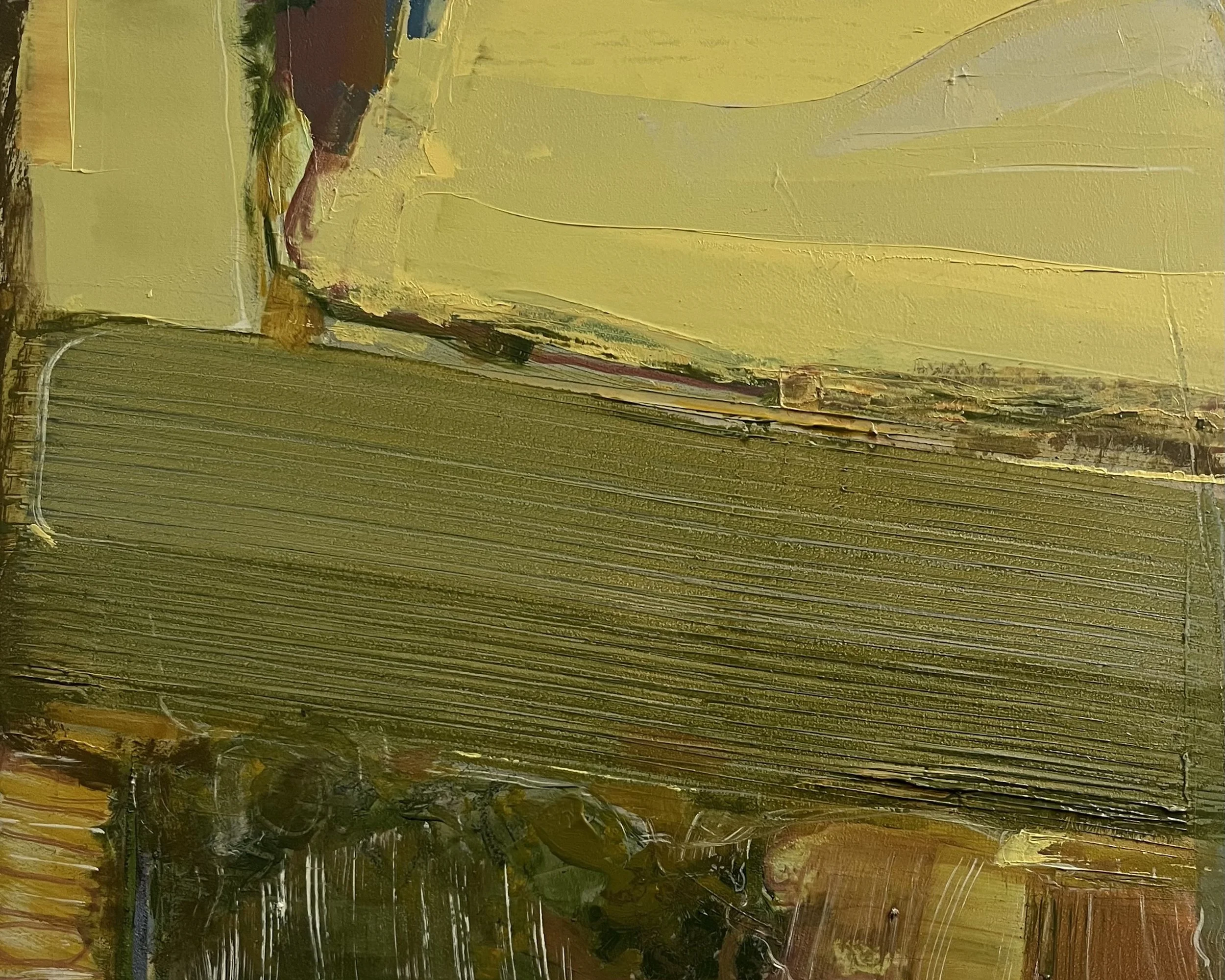 Ploughed stip
25 x 20 x 3 cm
Oil on wood panel
Bespoke frame
£395