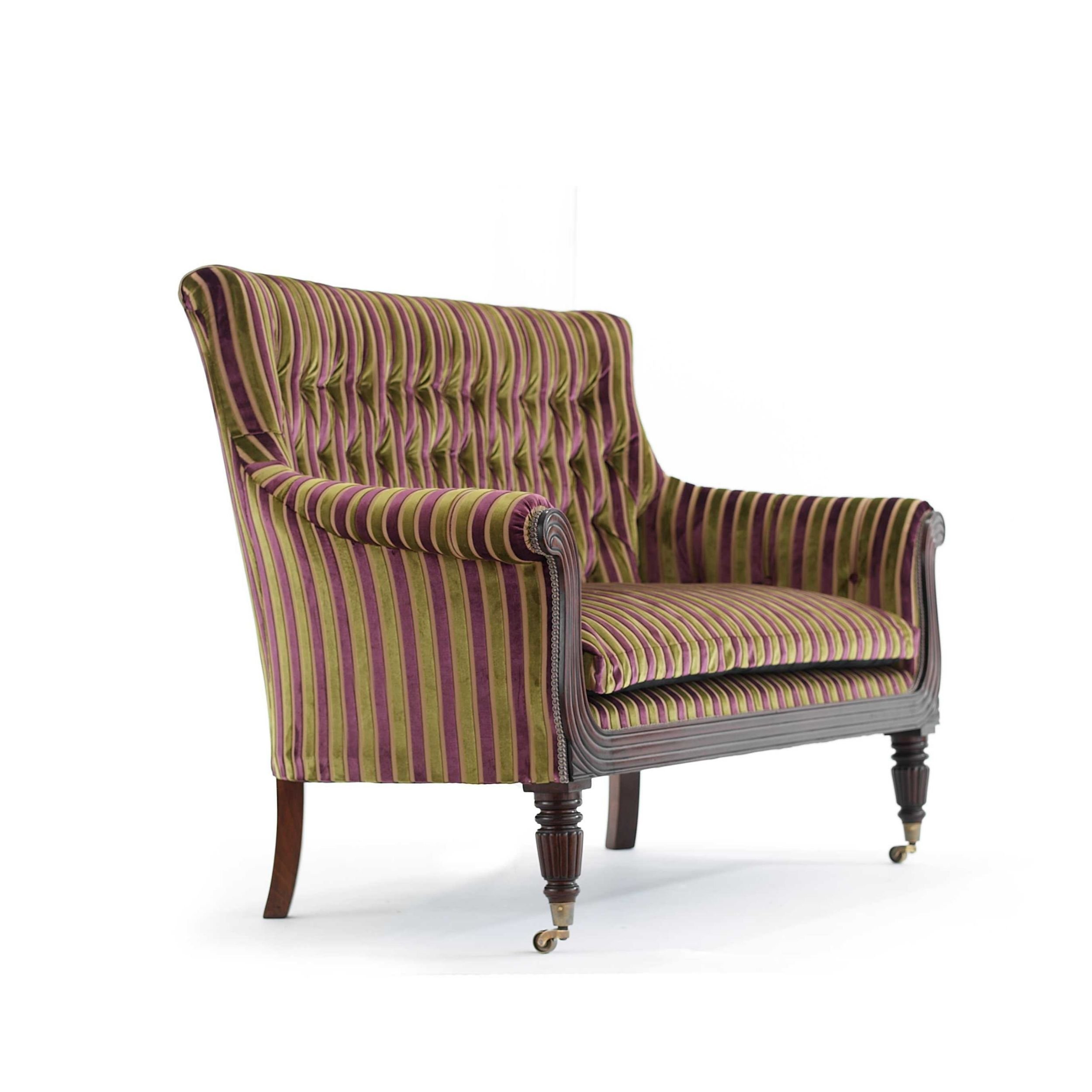 Regency Sofa three quarter view