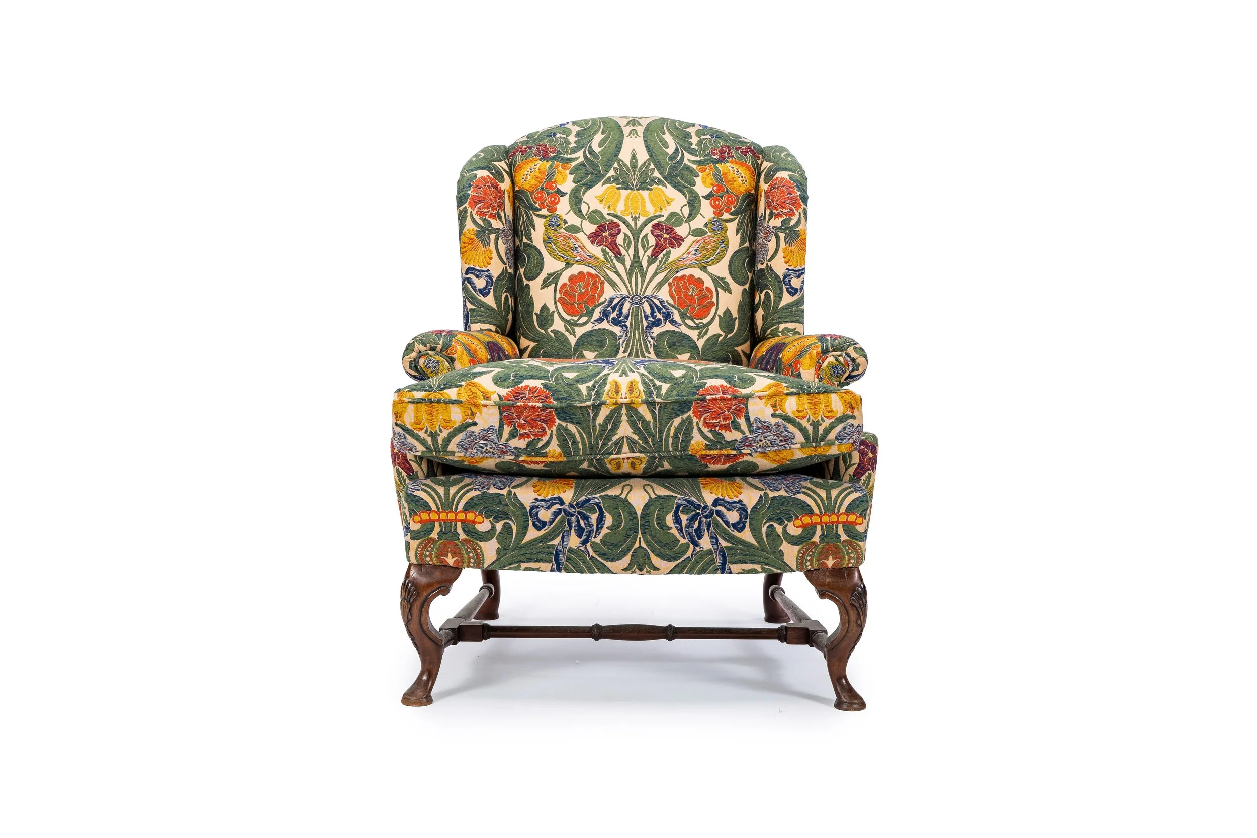Queen Anne Wing Chair — The Odd Chair Company