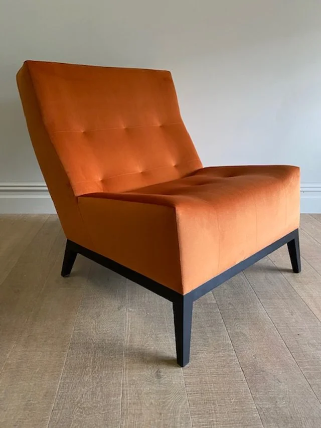 Theo Chair - Burnt Orange Velvet - 1.jpg